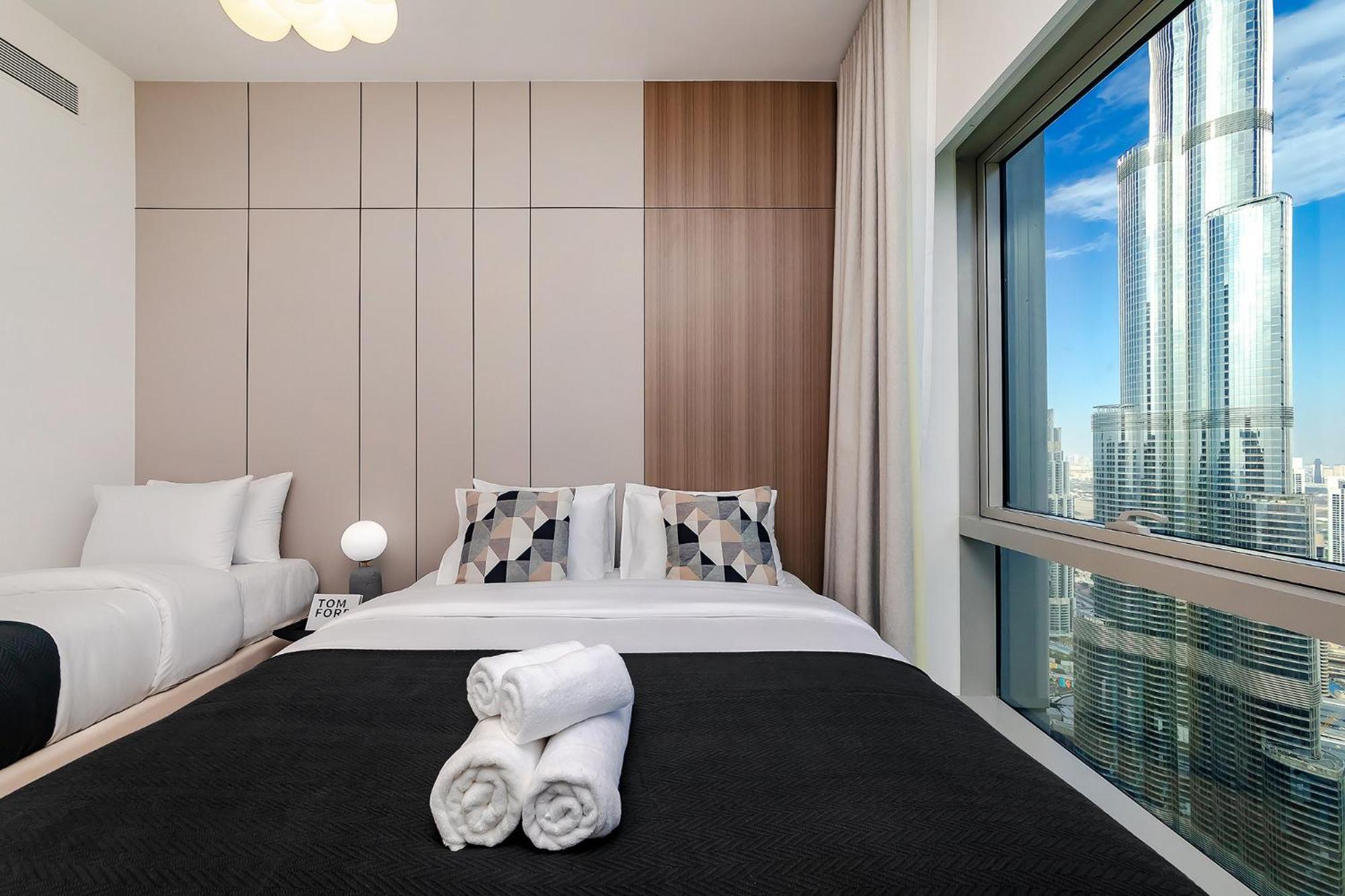 Appartement 65th Floor Burj & Fountain Views Penthouse - Sleeps 9 - Grande Signature Residences Dubaï