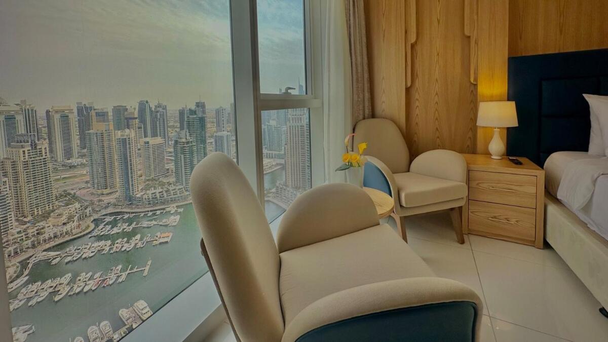 Appartement Exclusive 2br Escape With Marina Views In Damac Heights By Bhavan