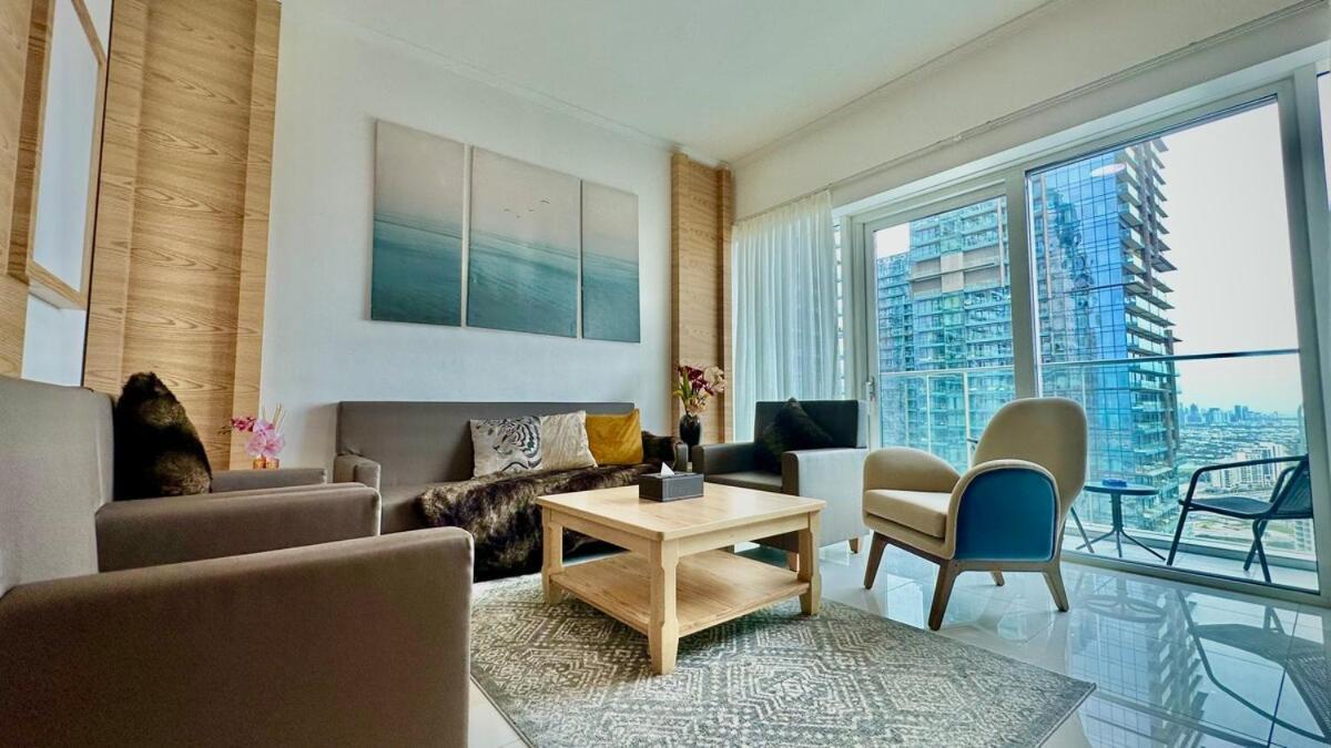 Appartement Exclusive 2br Escape With Marina Views In Damac Heights By Bhavan *