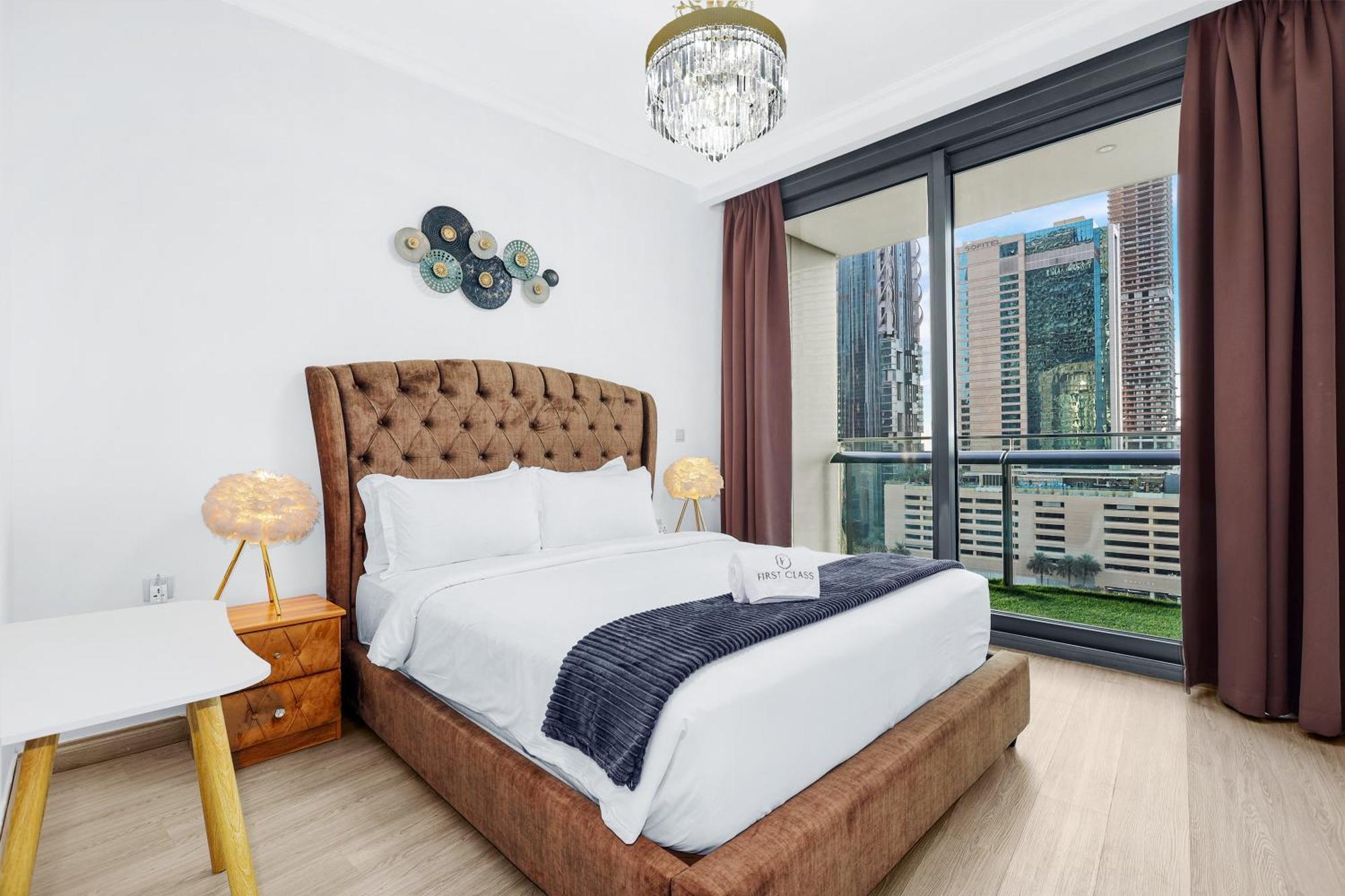 First Class 1br With Skyline View * Dubái