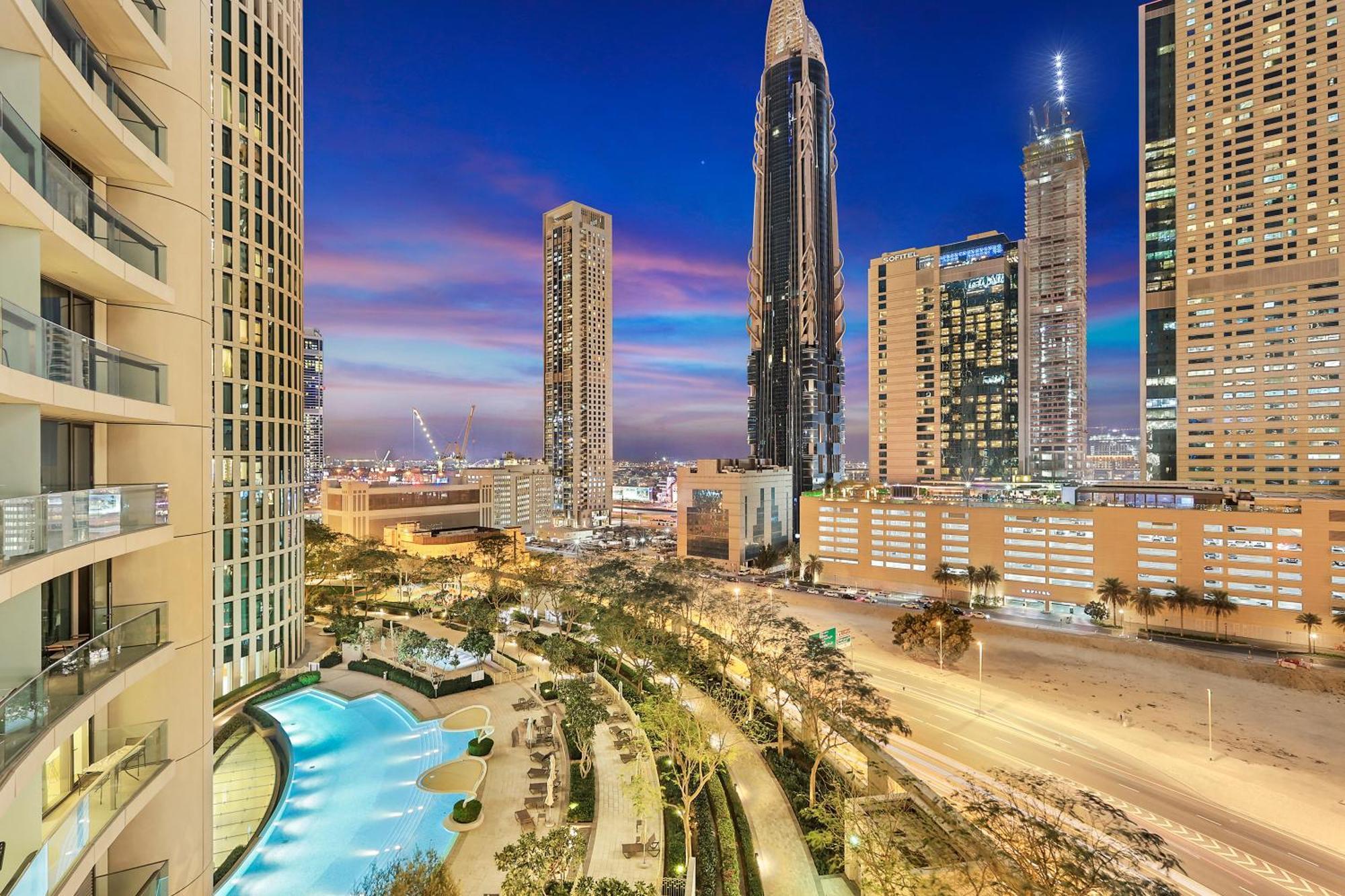 First Class 1br With Skyline View Dubái