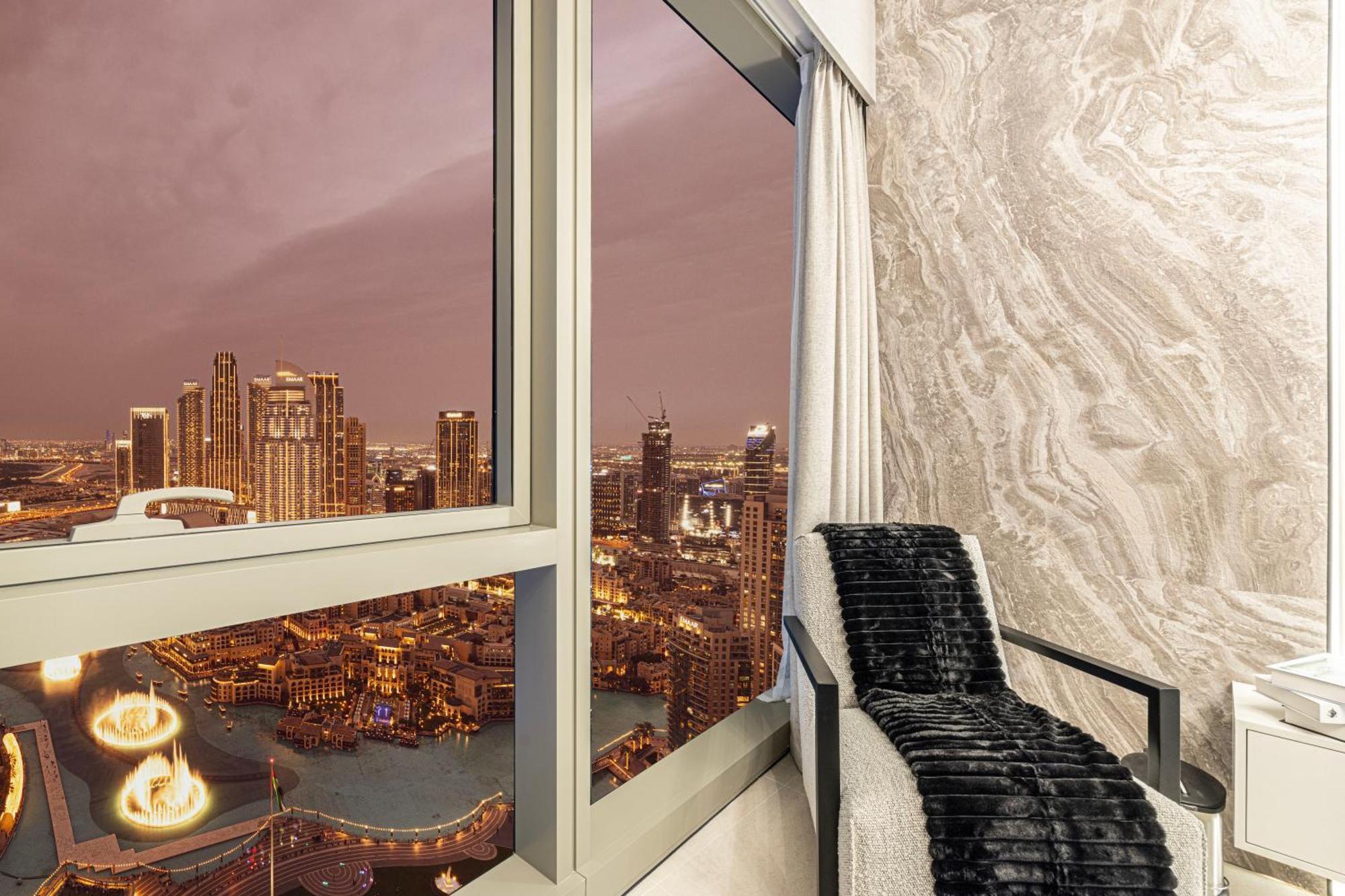 Luxury High Floor Burj Khalifa And Fountain View 5 Minute Walk Mall Aparthotel Dubai