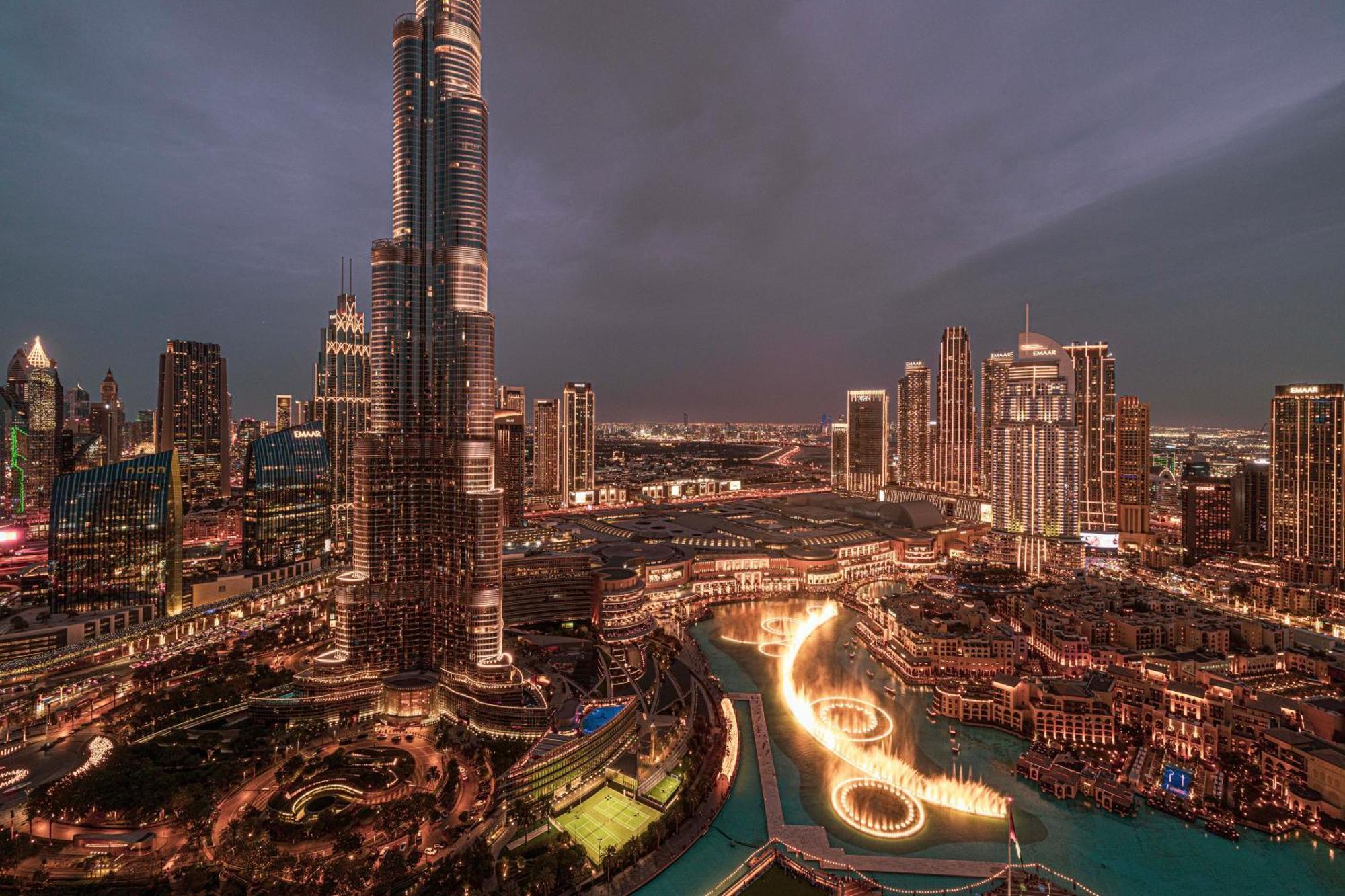 Luxury High Floor Burj Khalifa And Fountain View 5 Minute Walk Mall Aparthotel