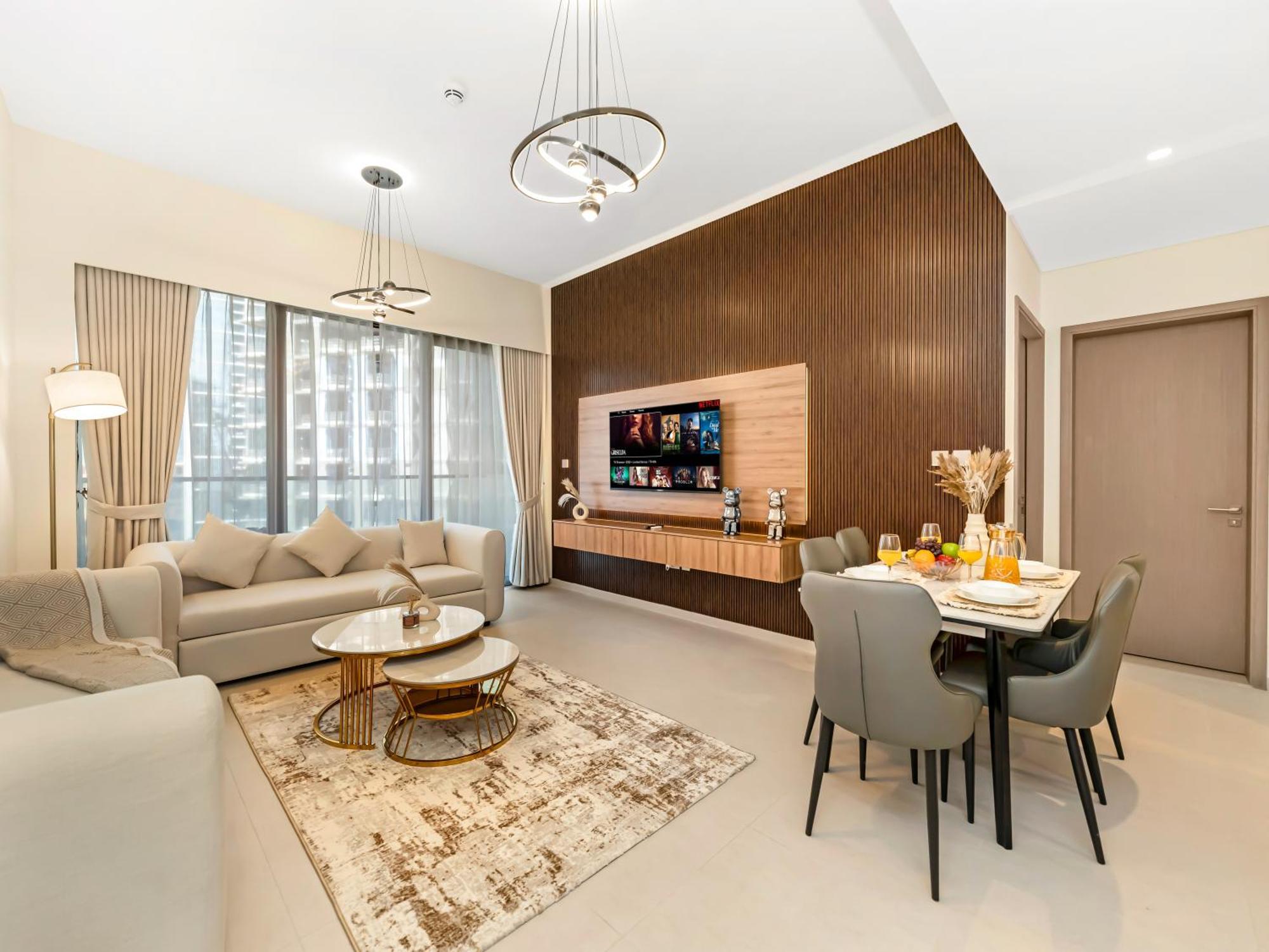 Elegant 1br I 1min Walk To Burj Khalifa & Fountain * Dubái