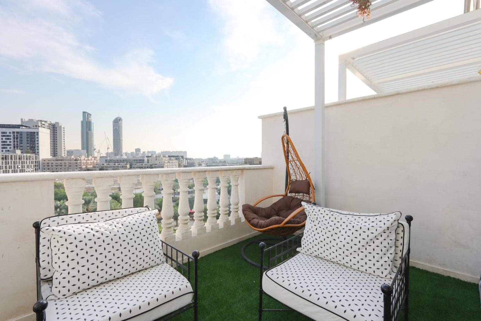 Livbnb - Homey 1b With Spacious Terrace In District 14, Jvc Lägenhet *
