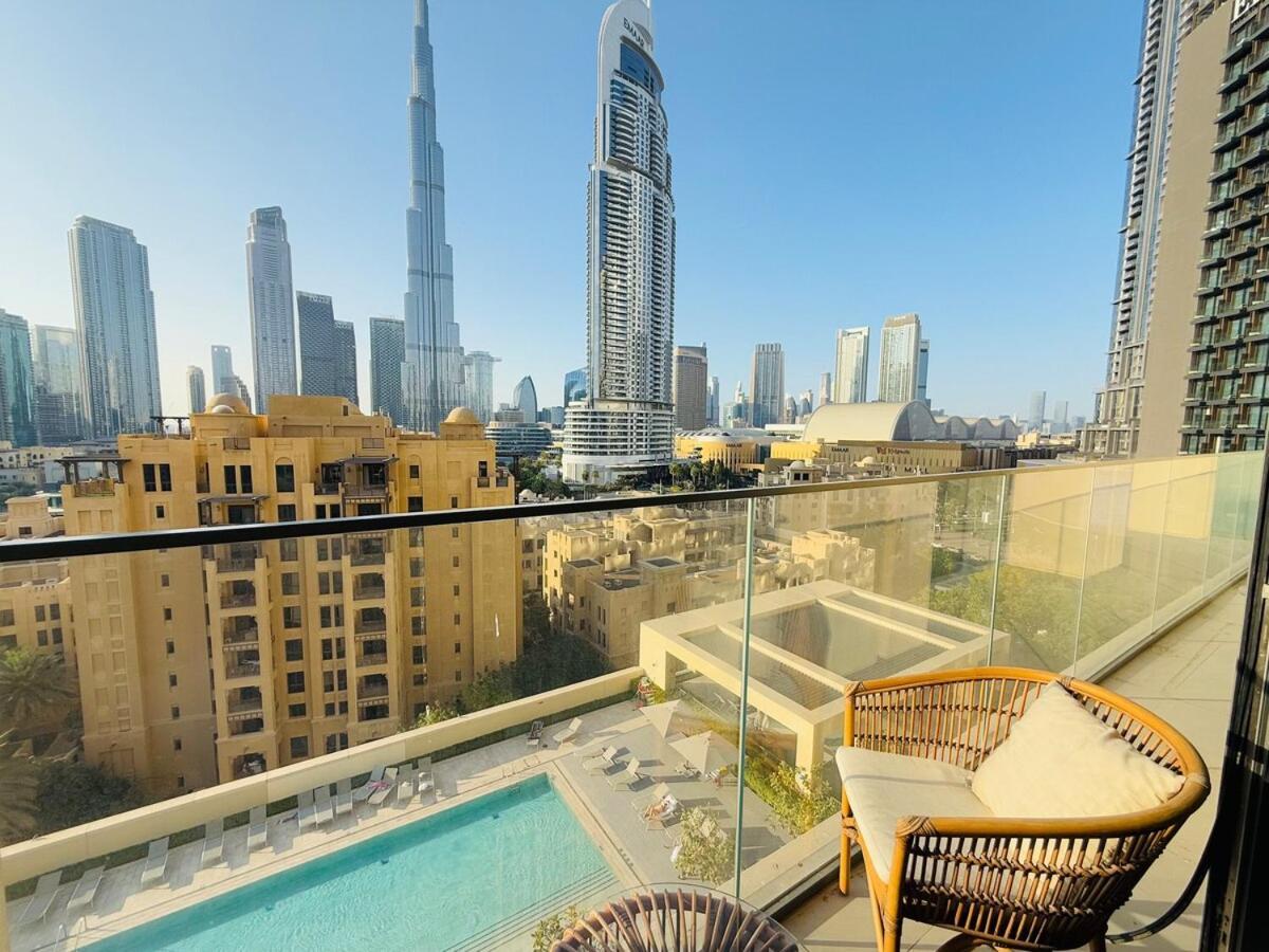 Lägenhet Walk To Mall- Enjoy Burj Khalifa Show Dubai