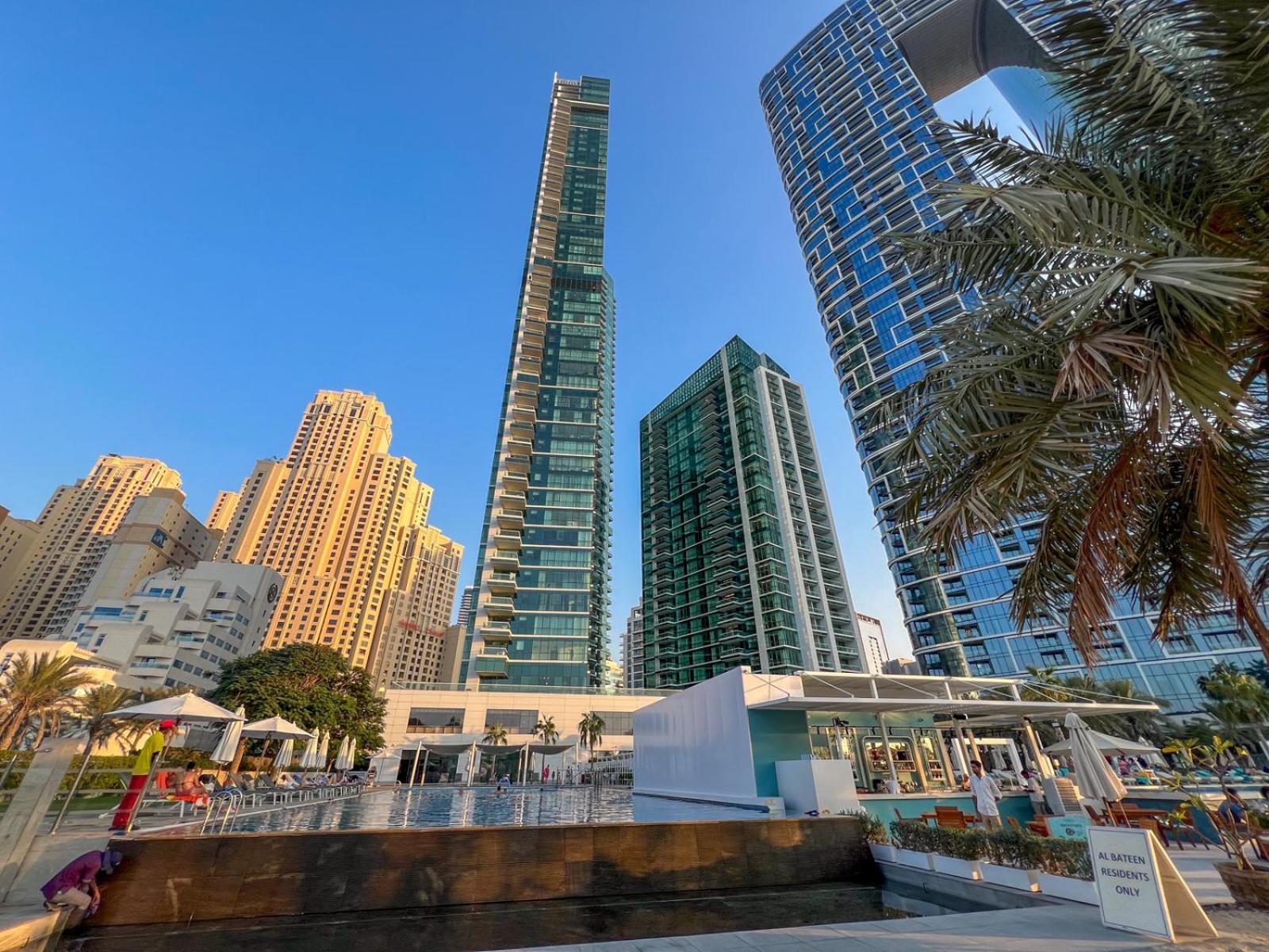 Appartement Private Access - Stunning Sea View - Perfect Location At Jbr *