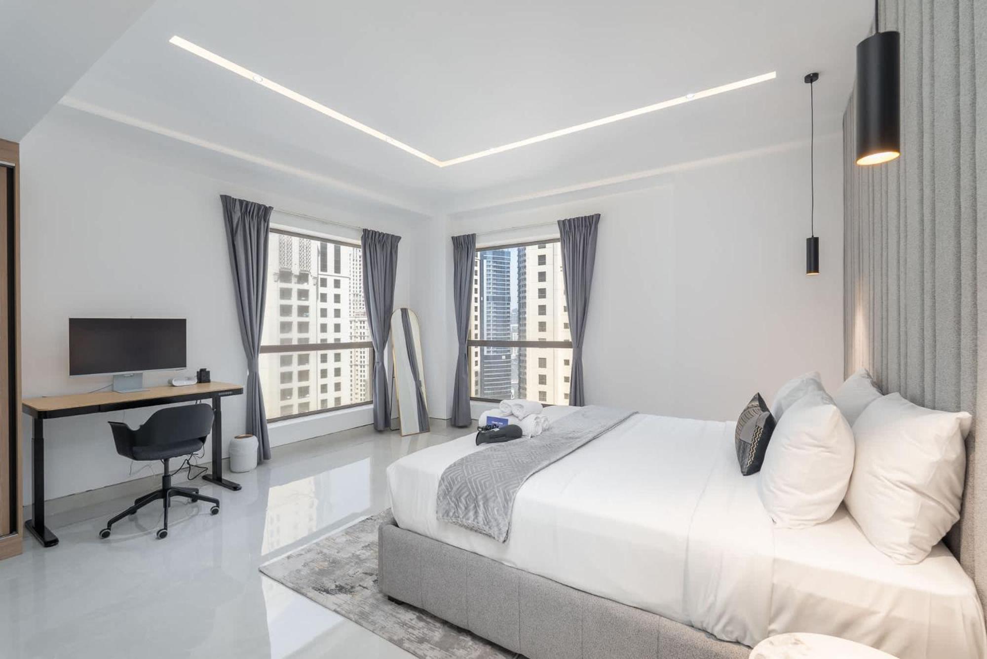 Appartement Bahar 2's Stylish 2 Bedroom That Sleeps 4 Dubaï