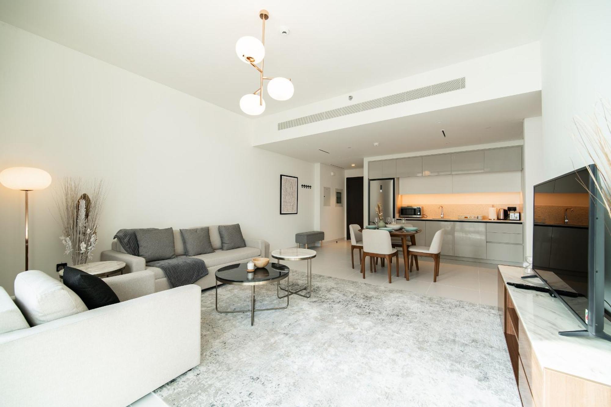 Your Private Beachfront - Sea View 1br On 23rd Floor Appartamento Dubai