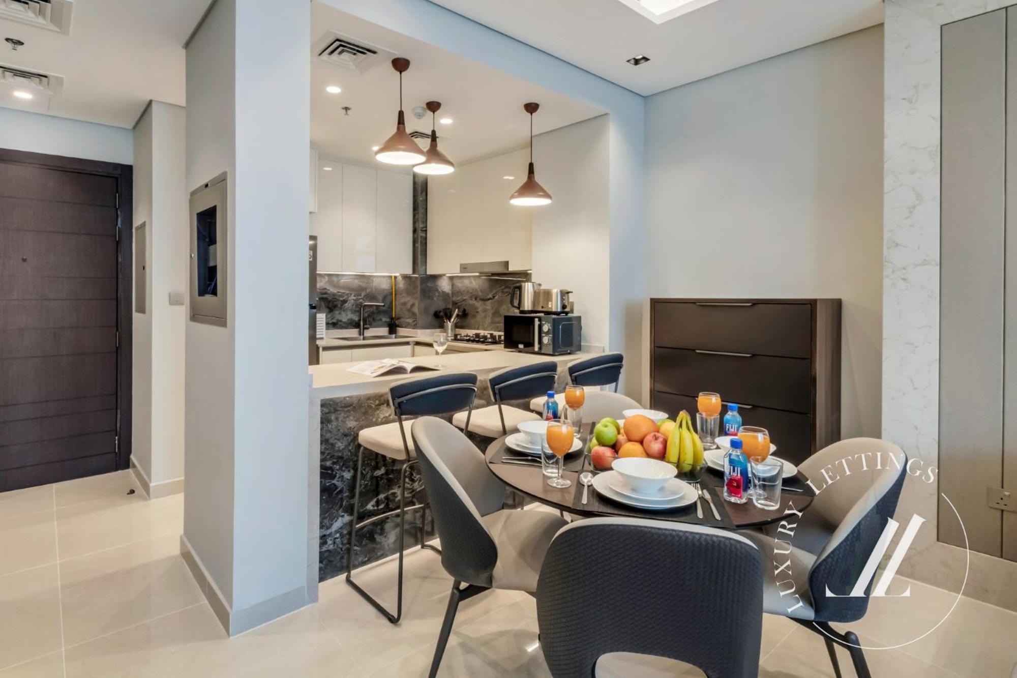Apartament 3bdr Business Bay Bliss High Floor Private Balcony Dubai