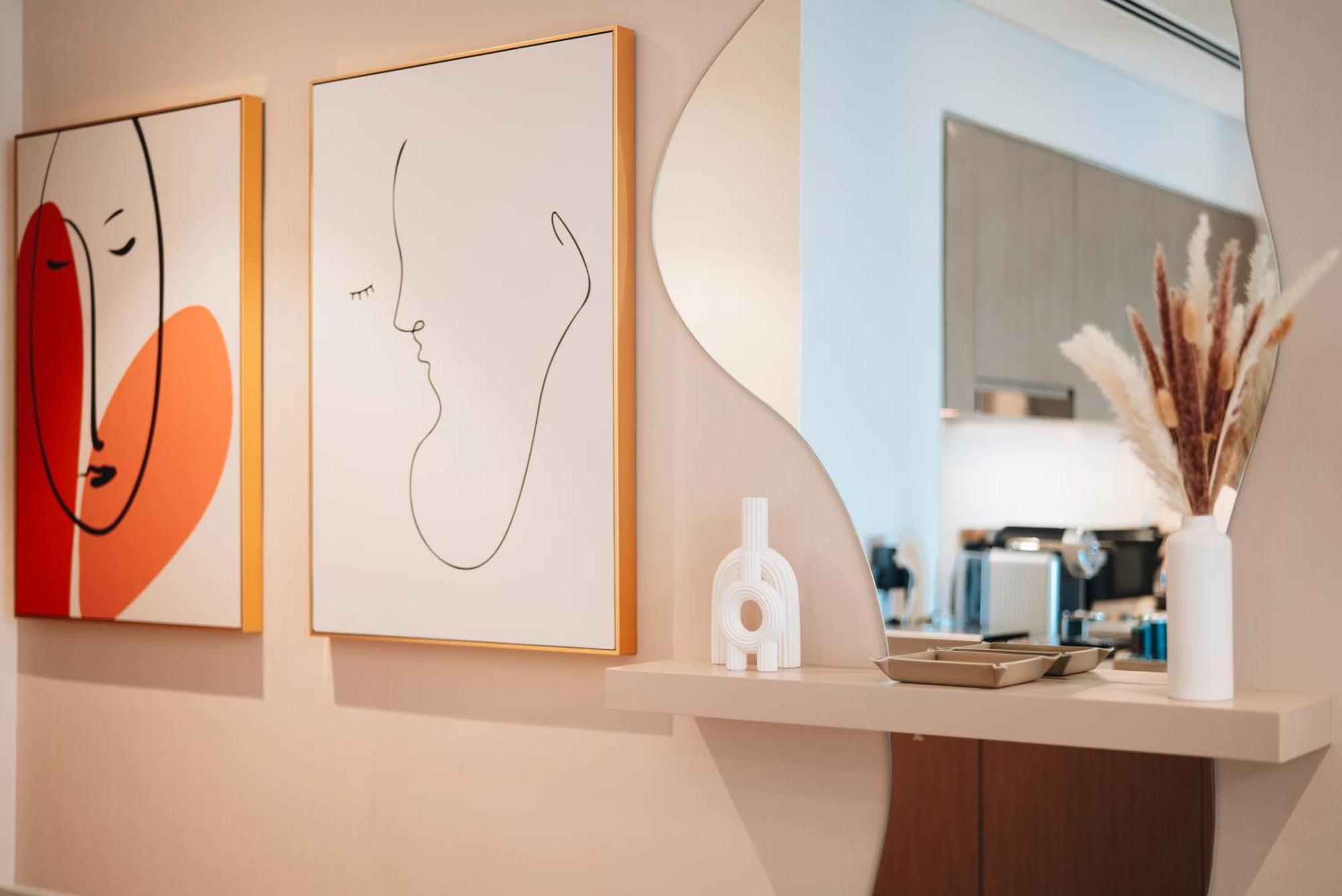 Modern 1-bedroom In Downtown Near Mall & Burj Khalifa Dubái