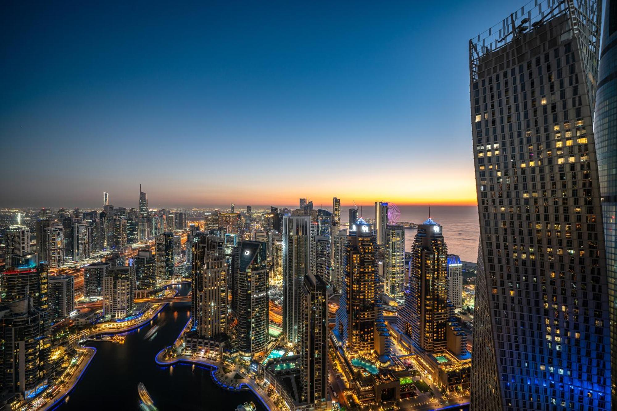 Apartament Marina Gate Luxury Full Marina & Sunset Sea Views Dubai