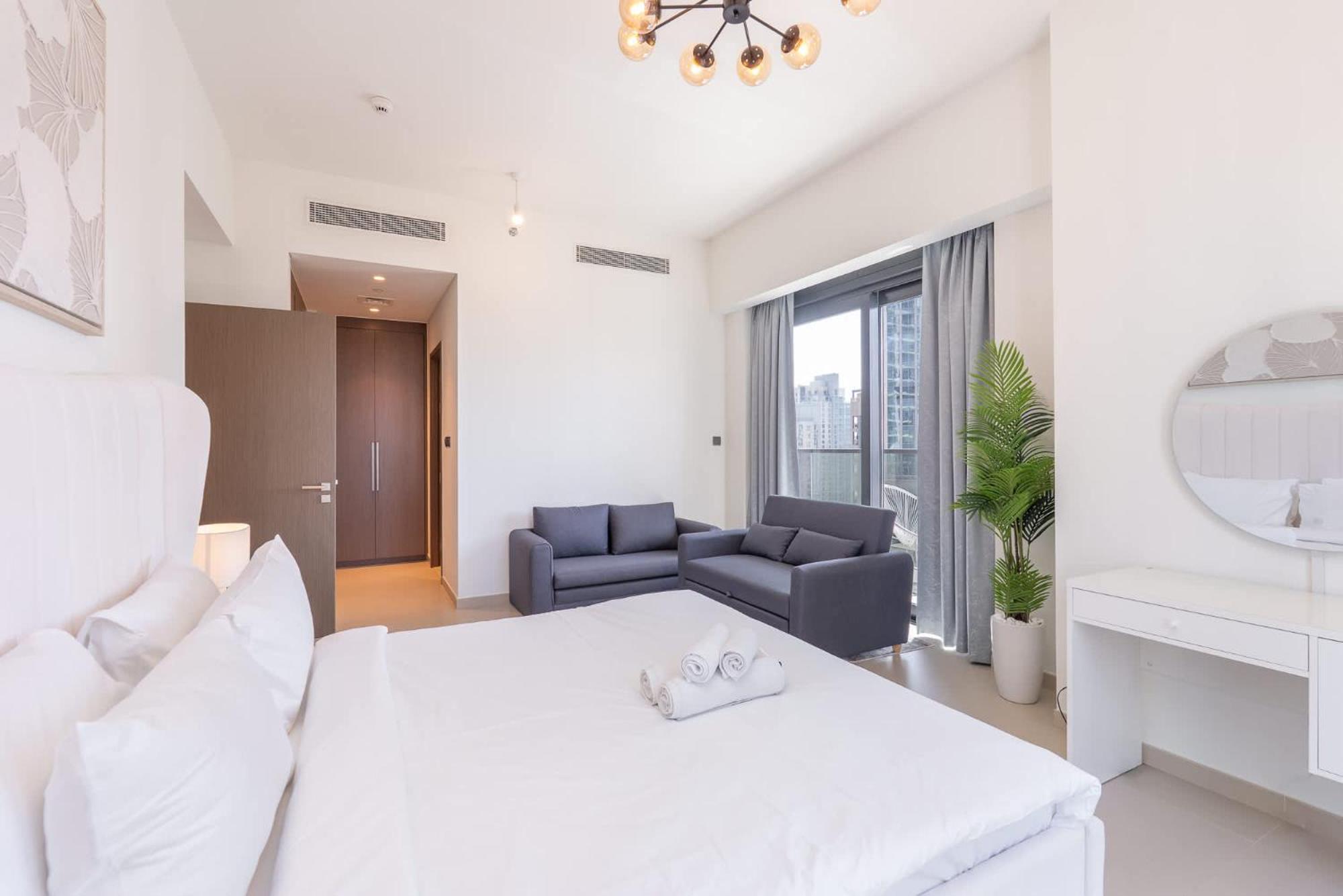 Appartement Full Luxury In 2 Bedroom With Skycraper Views