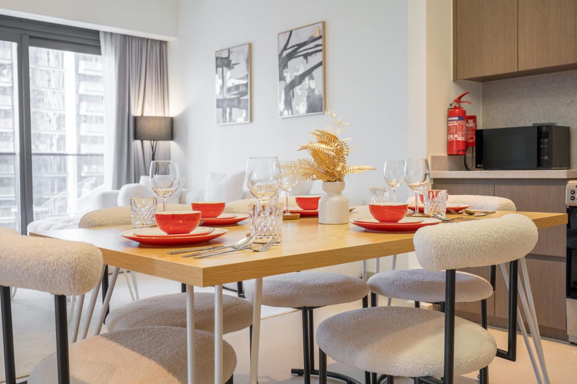 Full Luxury In 2 Bedroom With Skycraper Views Appartement Dubai