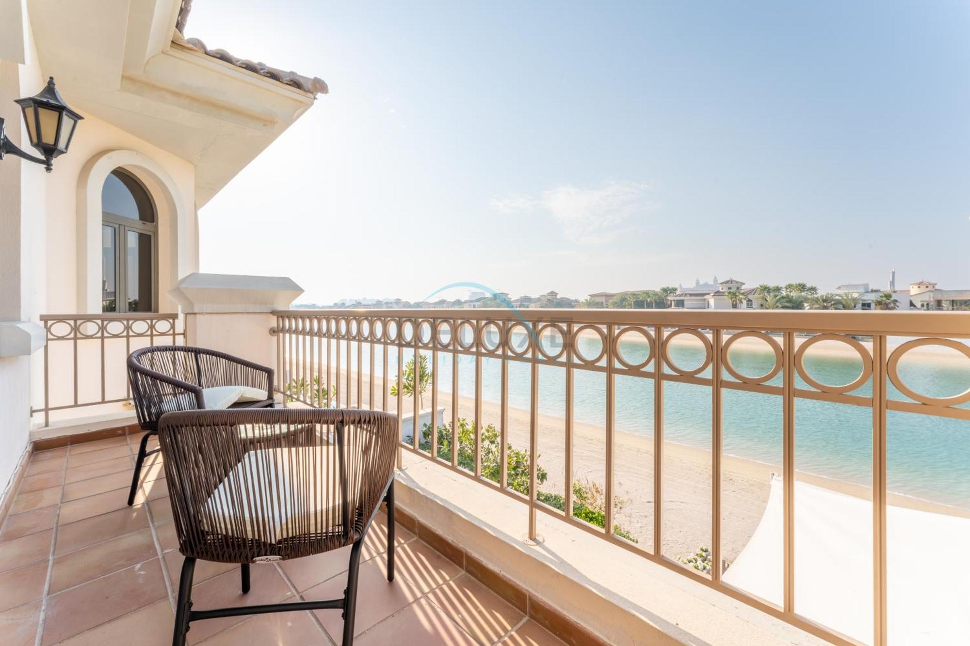 Villa Beachfront 6br And Assistant's With Private Pool, Palm Villa, Palm Jumeirah By Deluxe Homes Dubaï