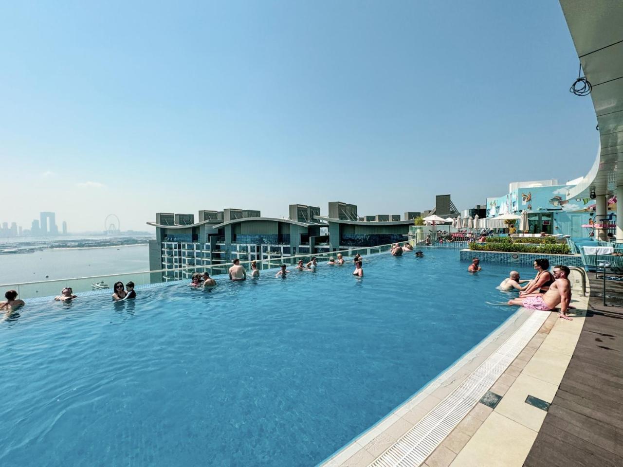 Lägenhet Seven Palm With Private Access And Infinity Pool