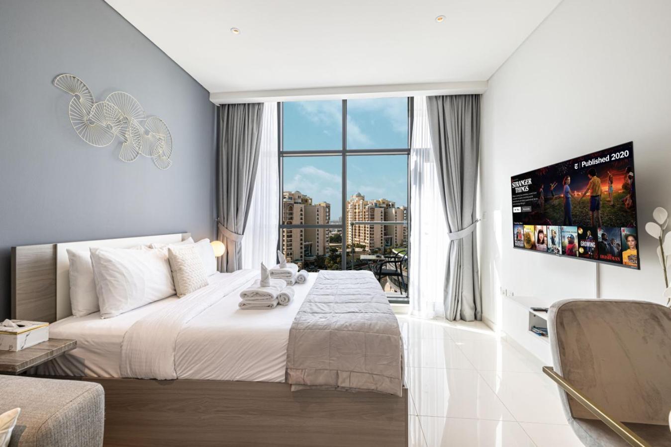 Seven Palm With Private Access And Infinity Pool Lägenhet Dubai