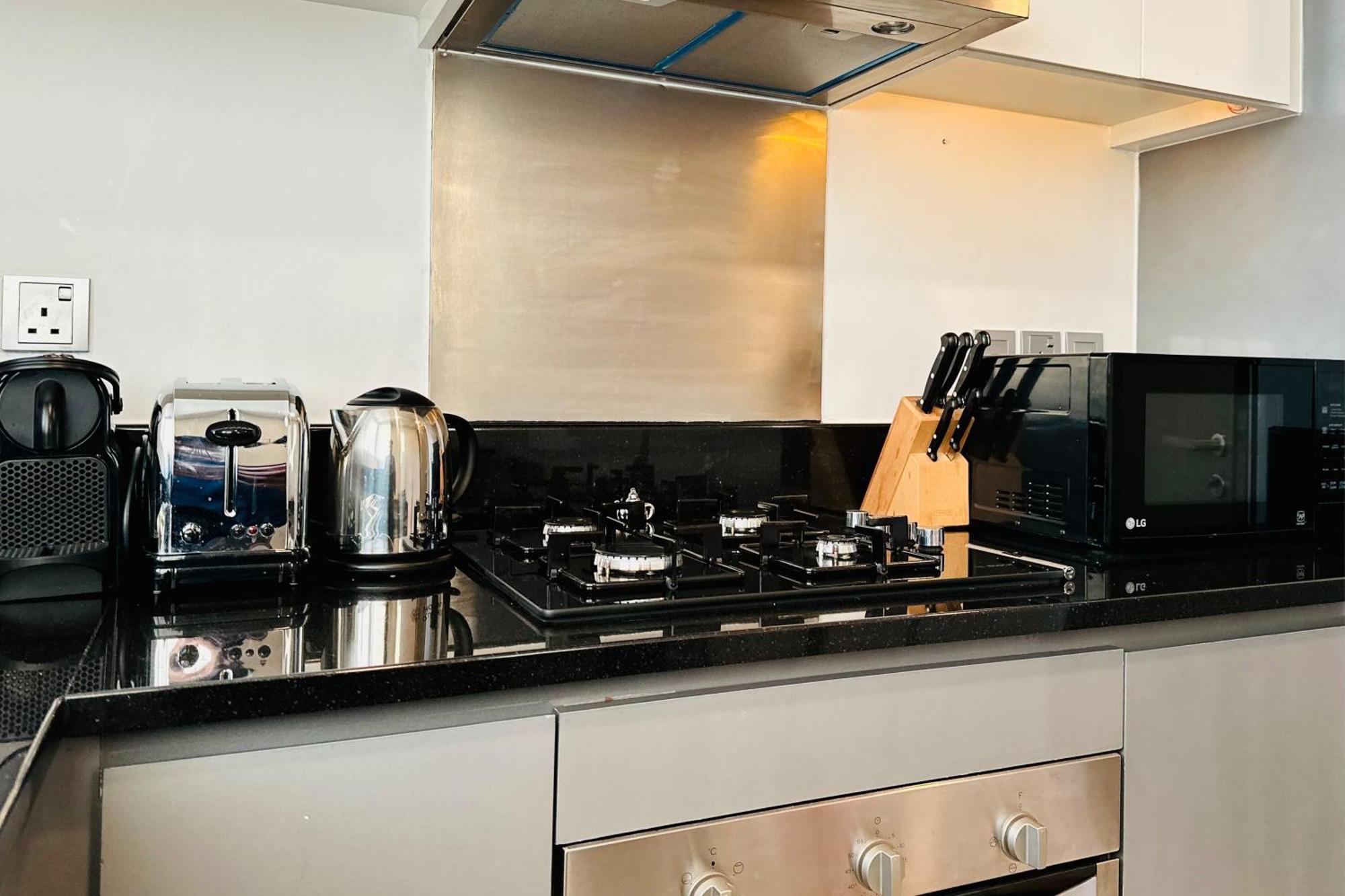 Vserve Stylish 1 Bedroom With Burj Khalifa And Canal View Appartement