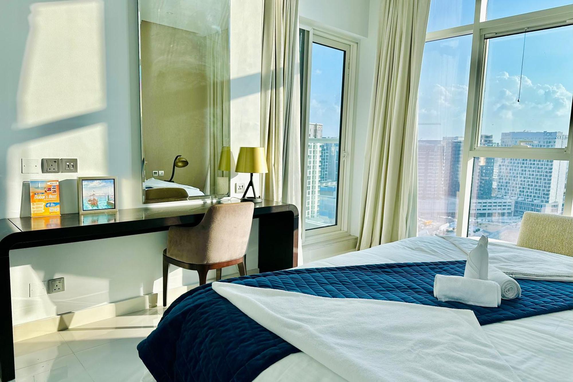 Vserve Stylish 1 Bedroom With Burj Khalifa And Canal View * Dubaï