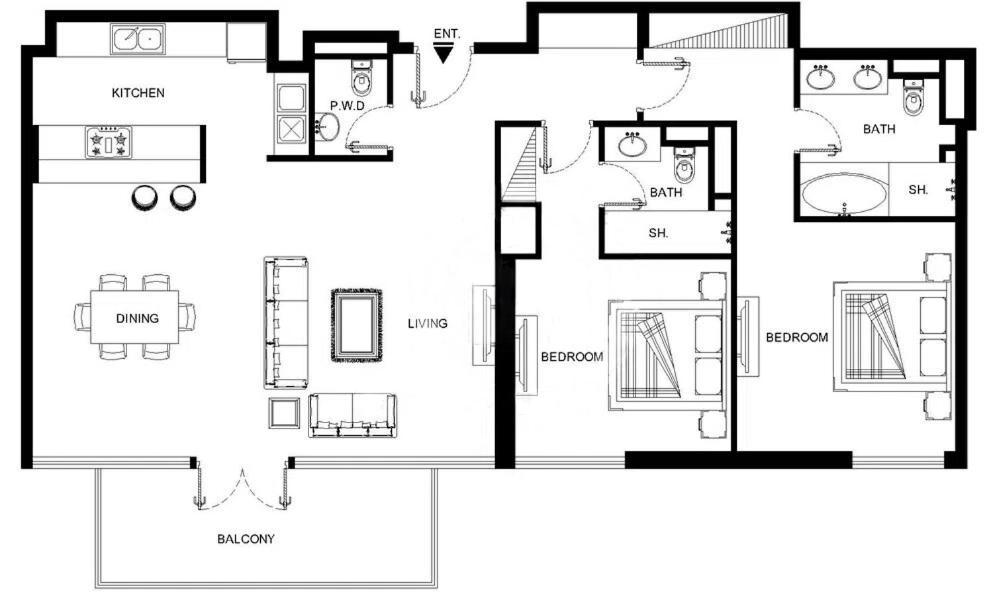 Welcome - Bluewaters Brand New 2-bedroom Apartment