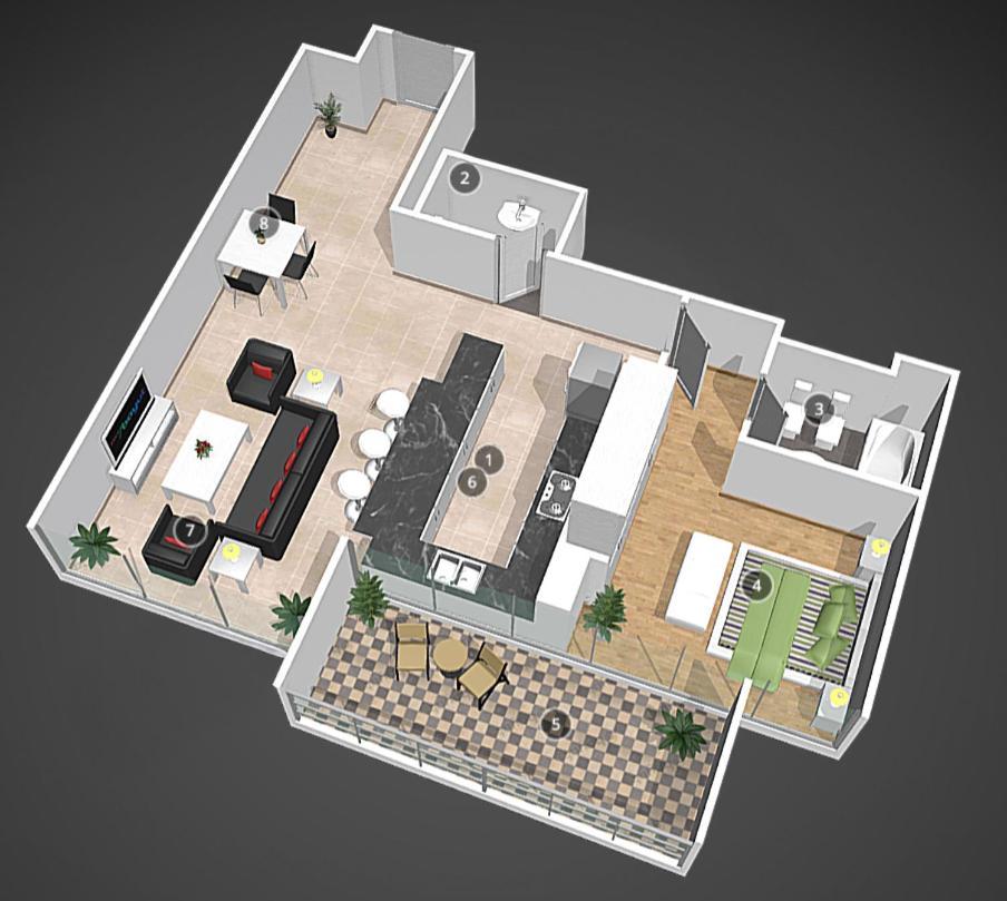 Smart 1br In Jewels Tower * Dubai