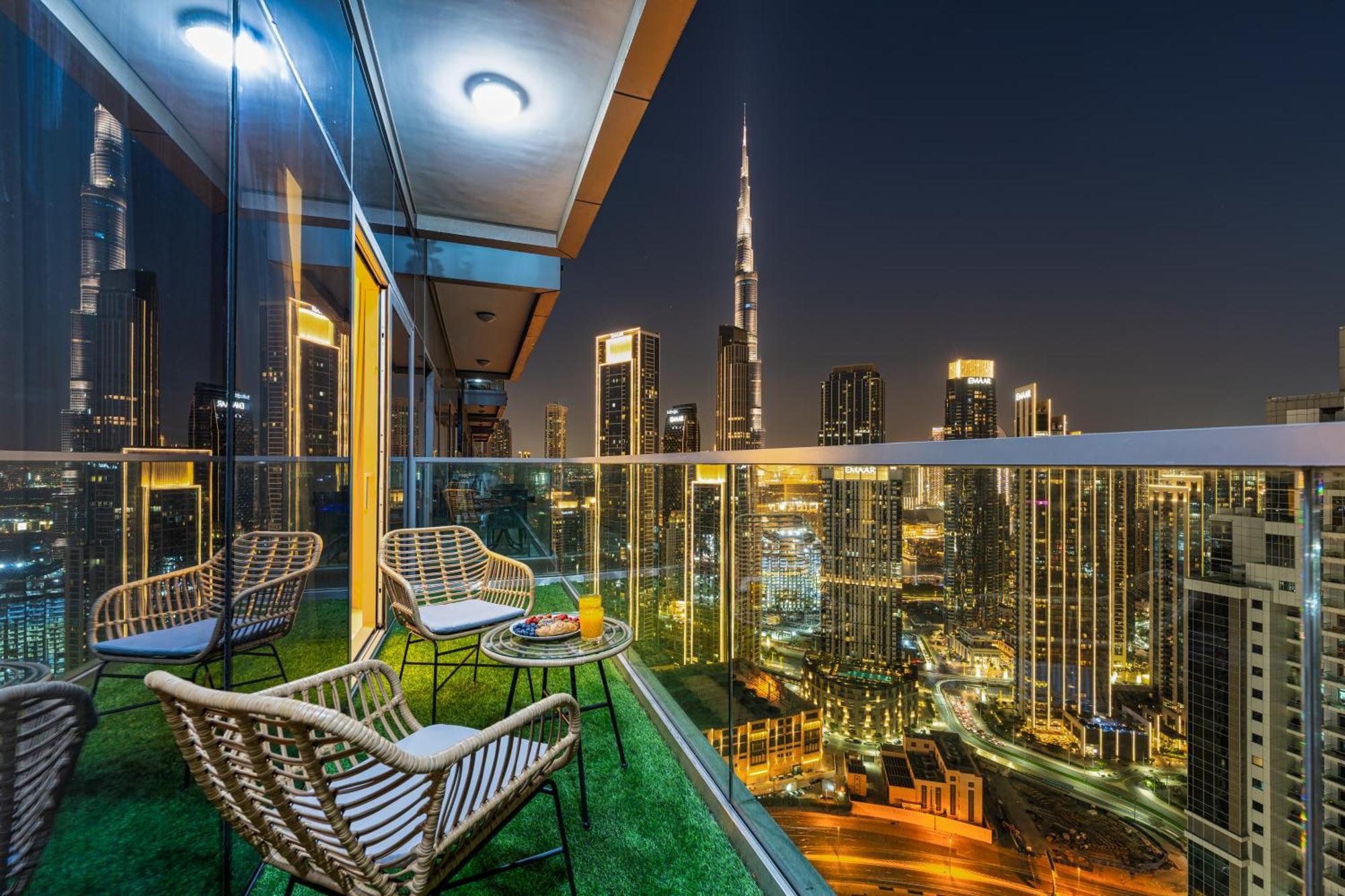 Apartament Scenic Infinity Pool With Burj Khalifa Views