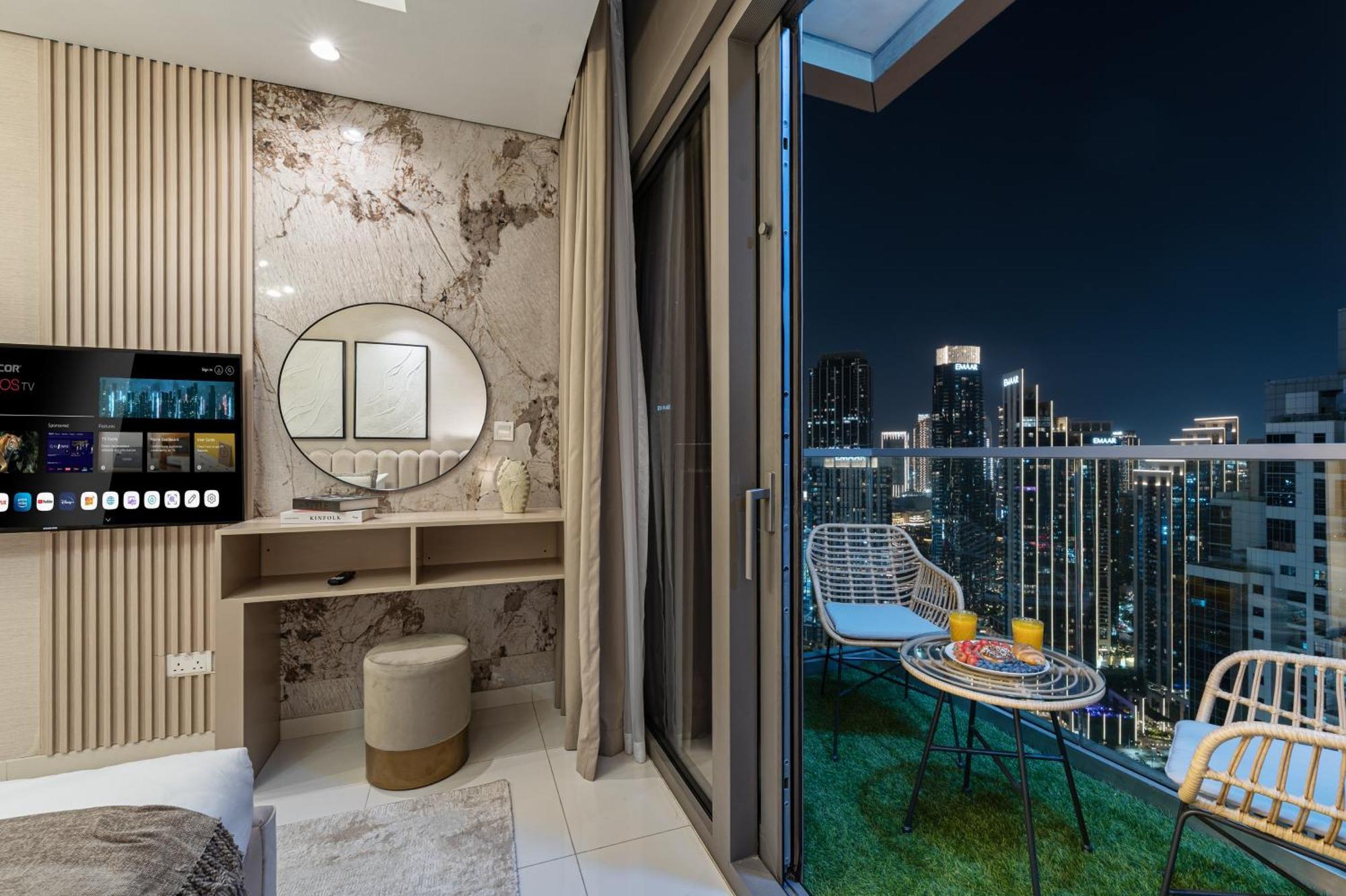 Apartament Scenic Infinity Pool With Burj Khalifa Views