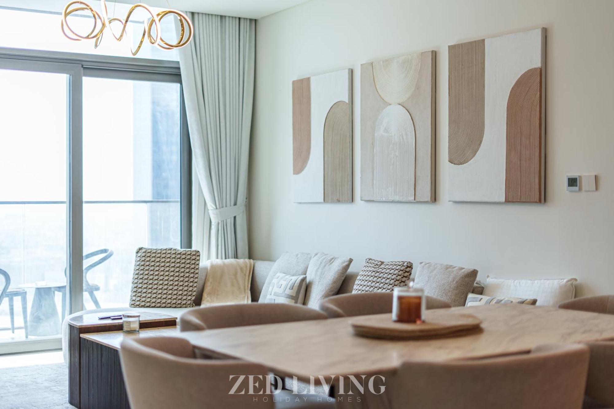 Burj Crown - Spectacular 2 Bedroom Next To Burj Khalifa - Zed Living