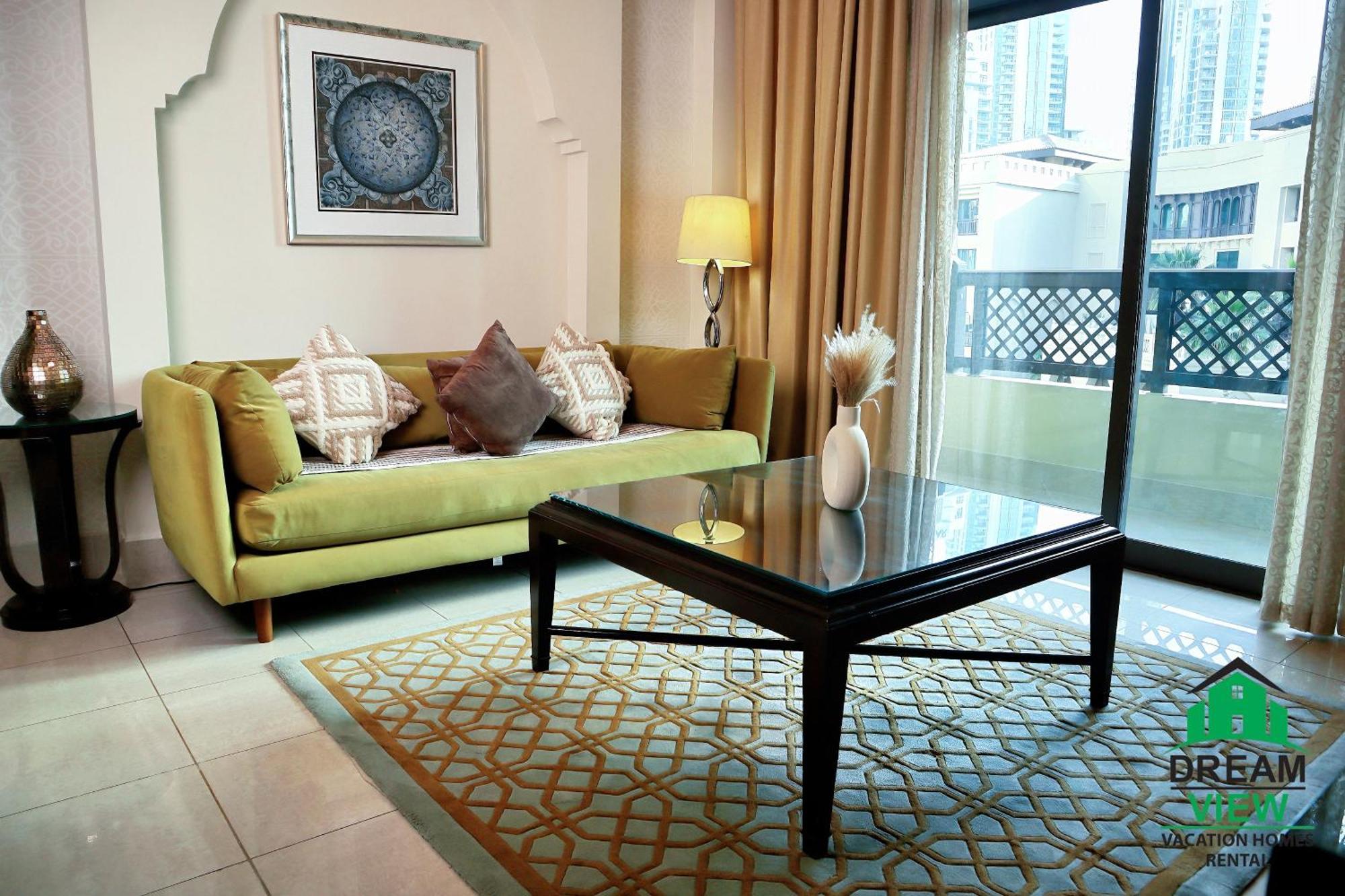 Full View Burj Khalifa And Fountains -souk Al Bahar- Dream View Appartement