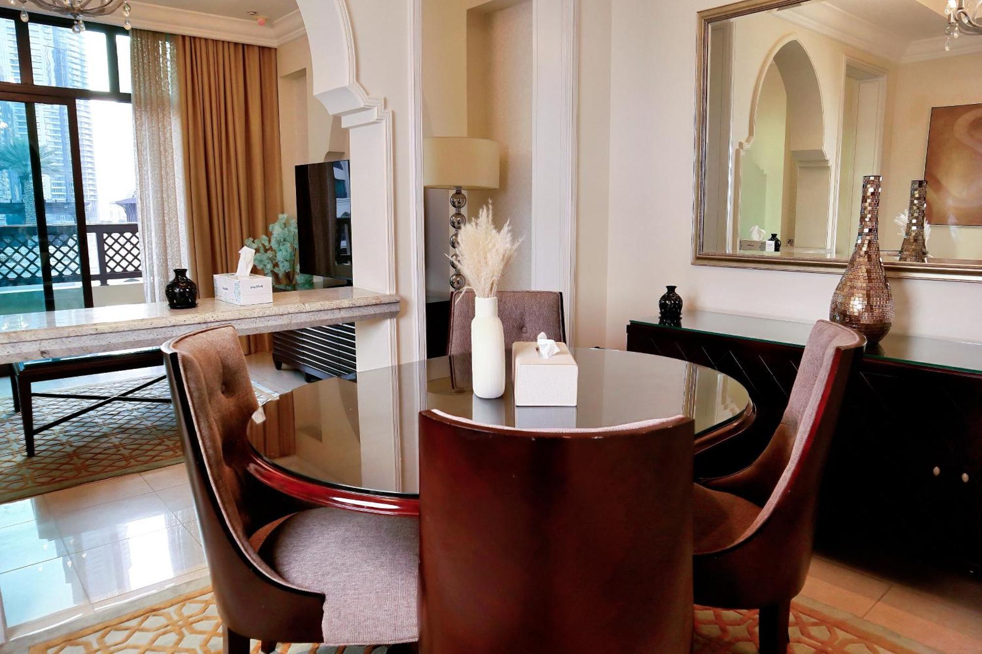 Full View Burj Khalifa And Fountains -souk Al Bahar- Dream View Appartement