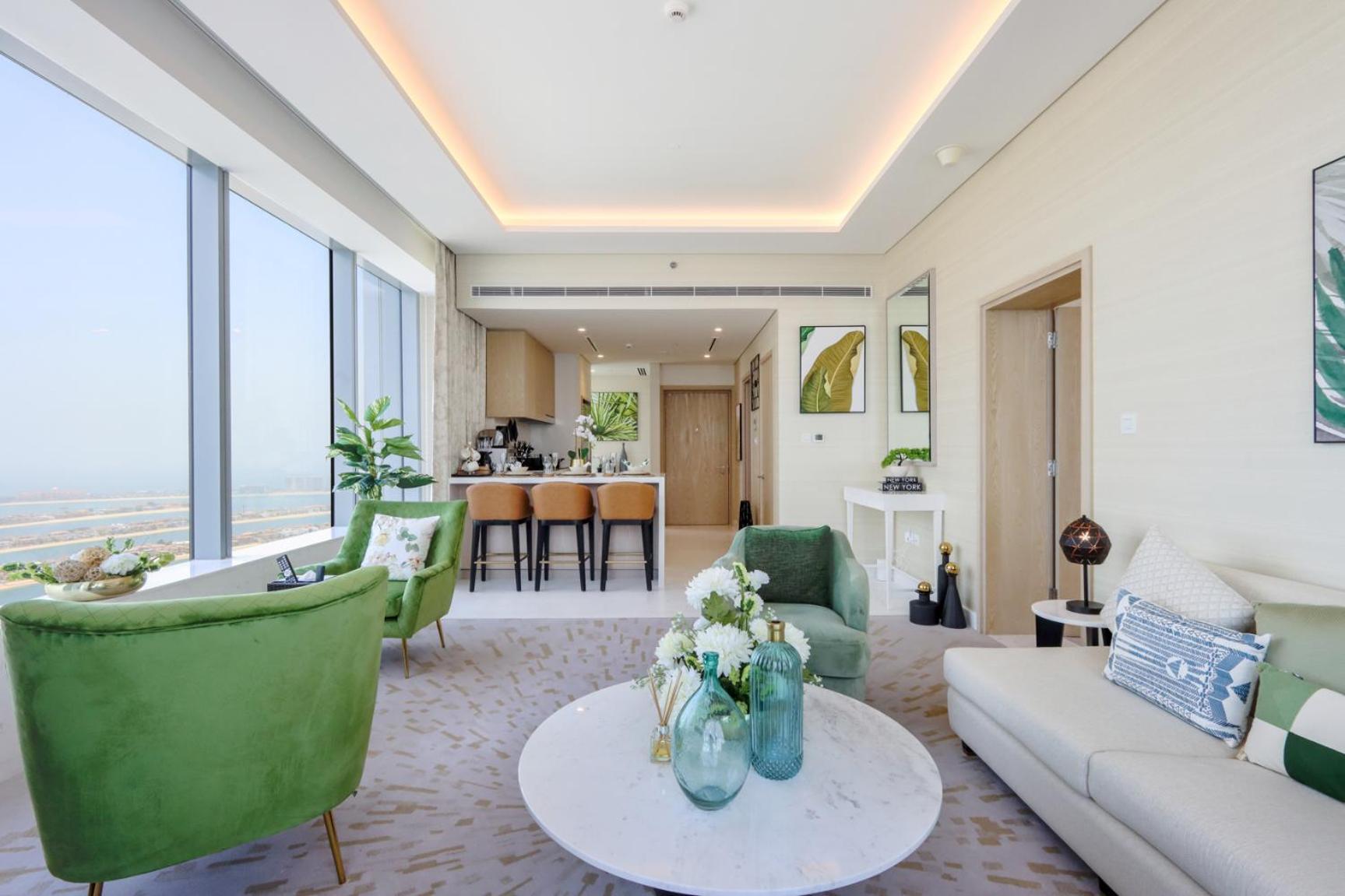 Livbnb - 1br W/spectacular Sea Views In Palm Tower * Dubai