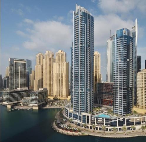 Apartamento Delux Marina The Bay 5 Min Jbr & 3 Min To Tram Station Dubái