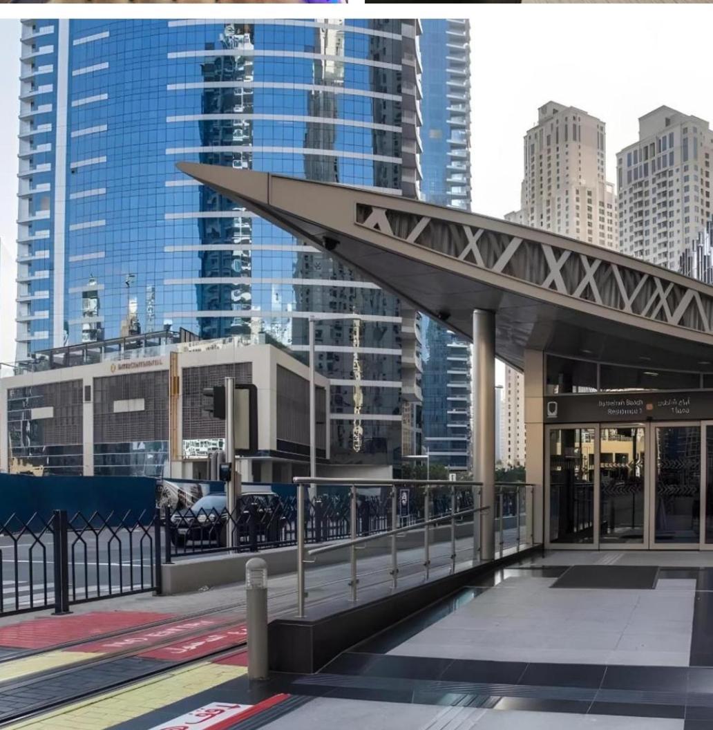 Delux Marina The Bay 5 Min Jbr & 3 Min To Tram Station Dubái