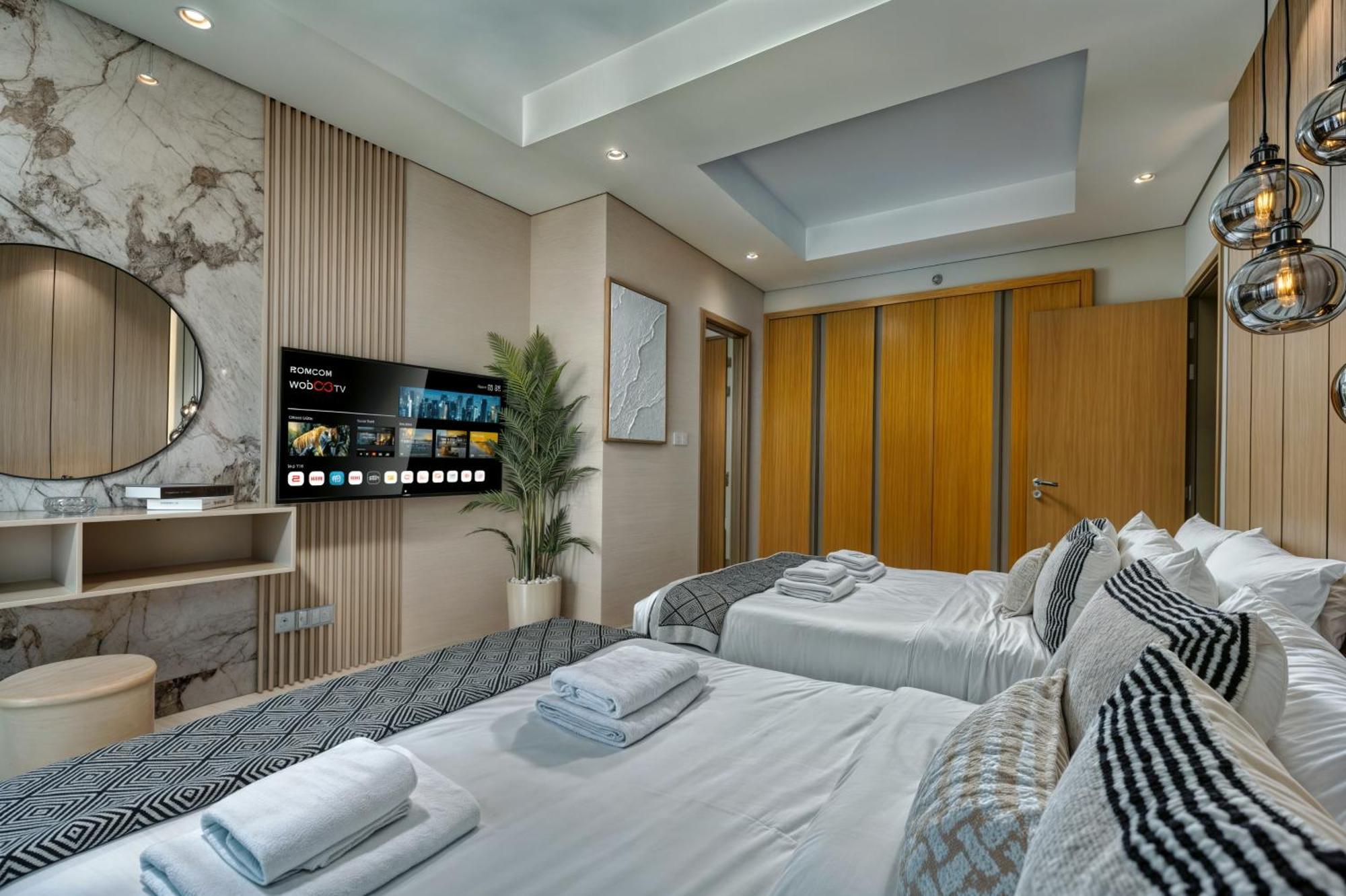 Apartament Scenic Infinity Pool With Burj Khalifa Views