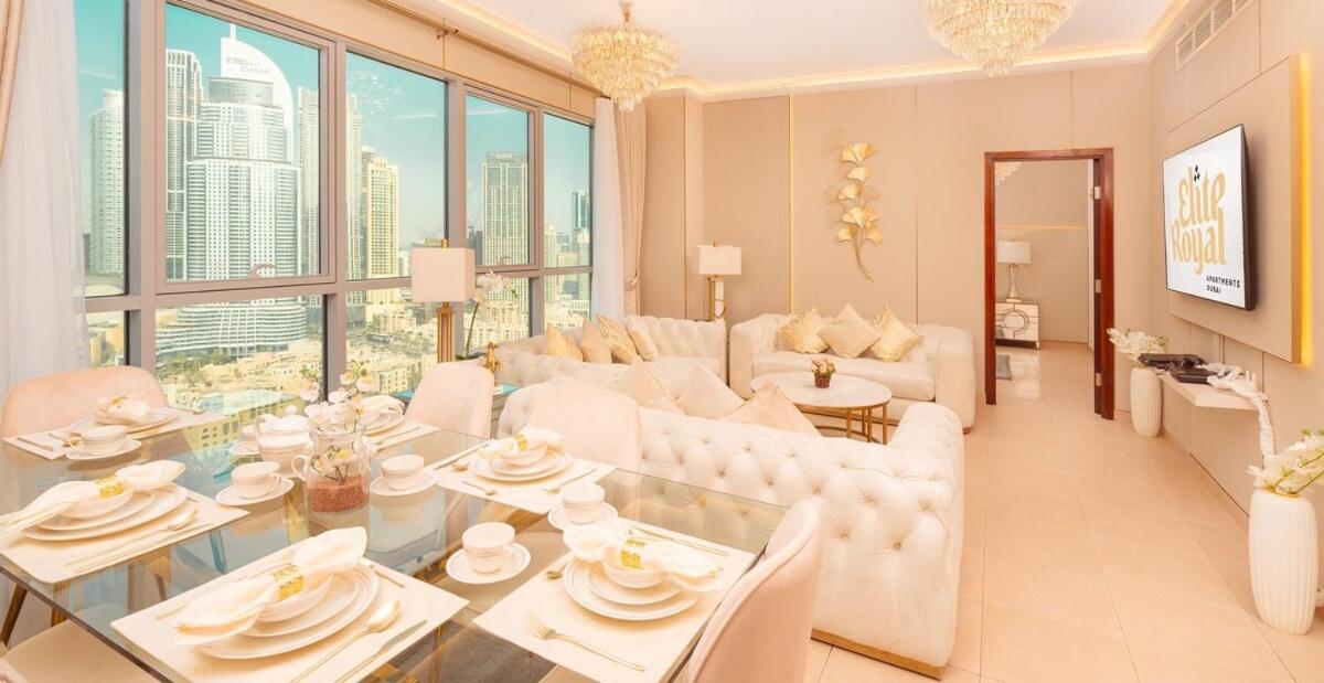 Elite Royal - Sky Series - Burj Khalifa & Fountain View - High Floor - Visionary Apartamento