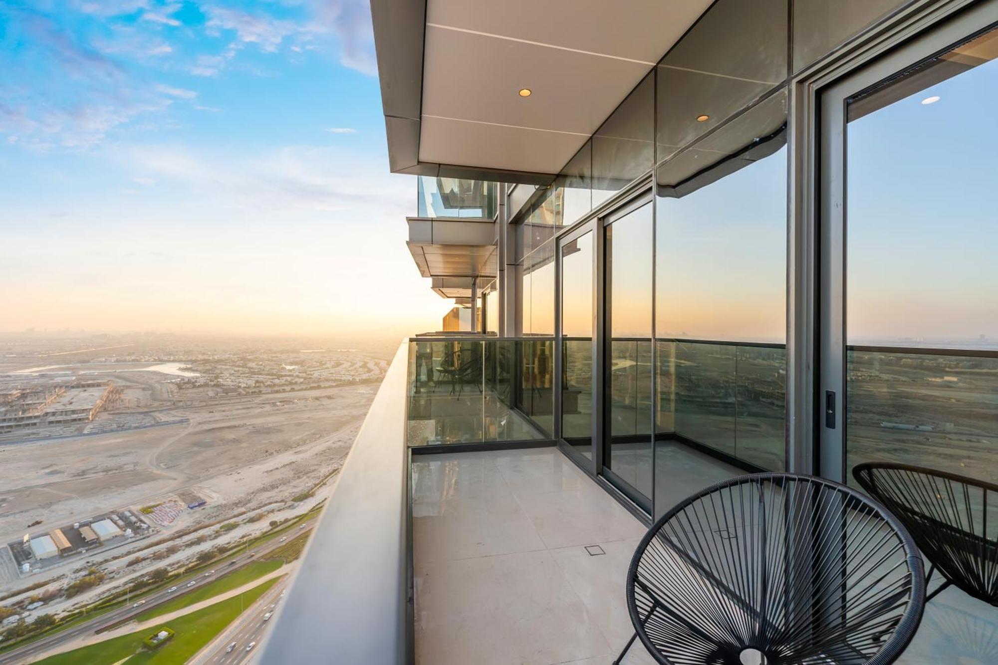 Fam Living - Stylish 2br With Scenic Meydan View Appartement Dubaï