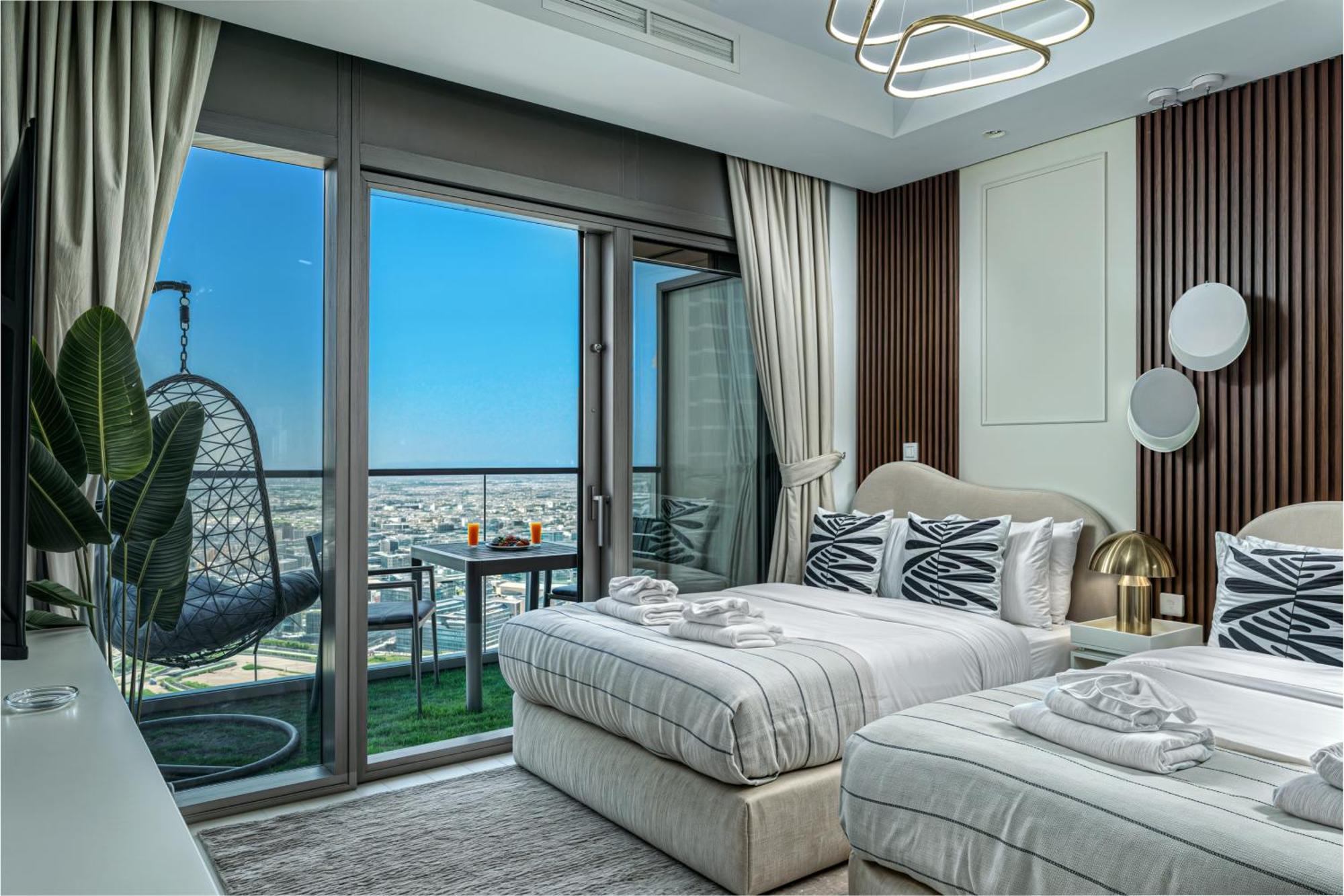 Apartament Scenic Infinity Pool With Burj Khalifa Views