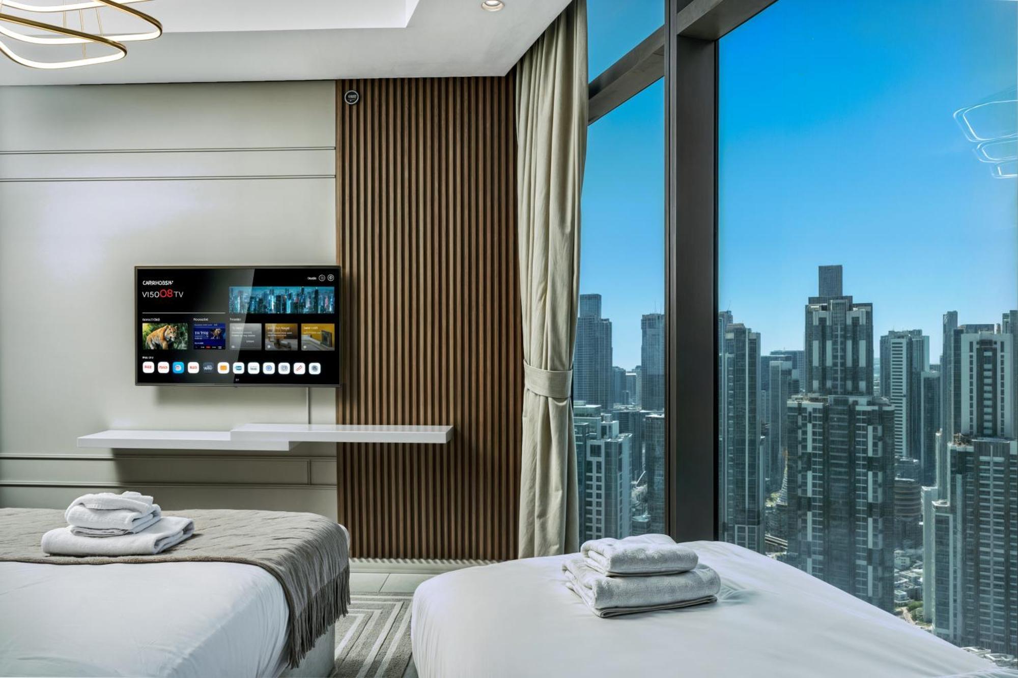 Apartament Scenic Infinity Pool With Burj Khalifa Views *