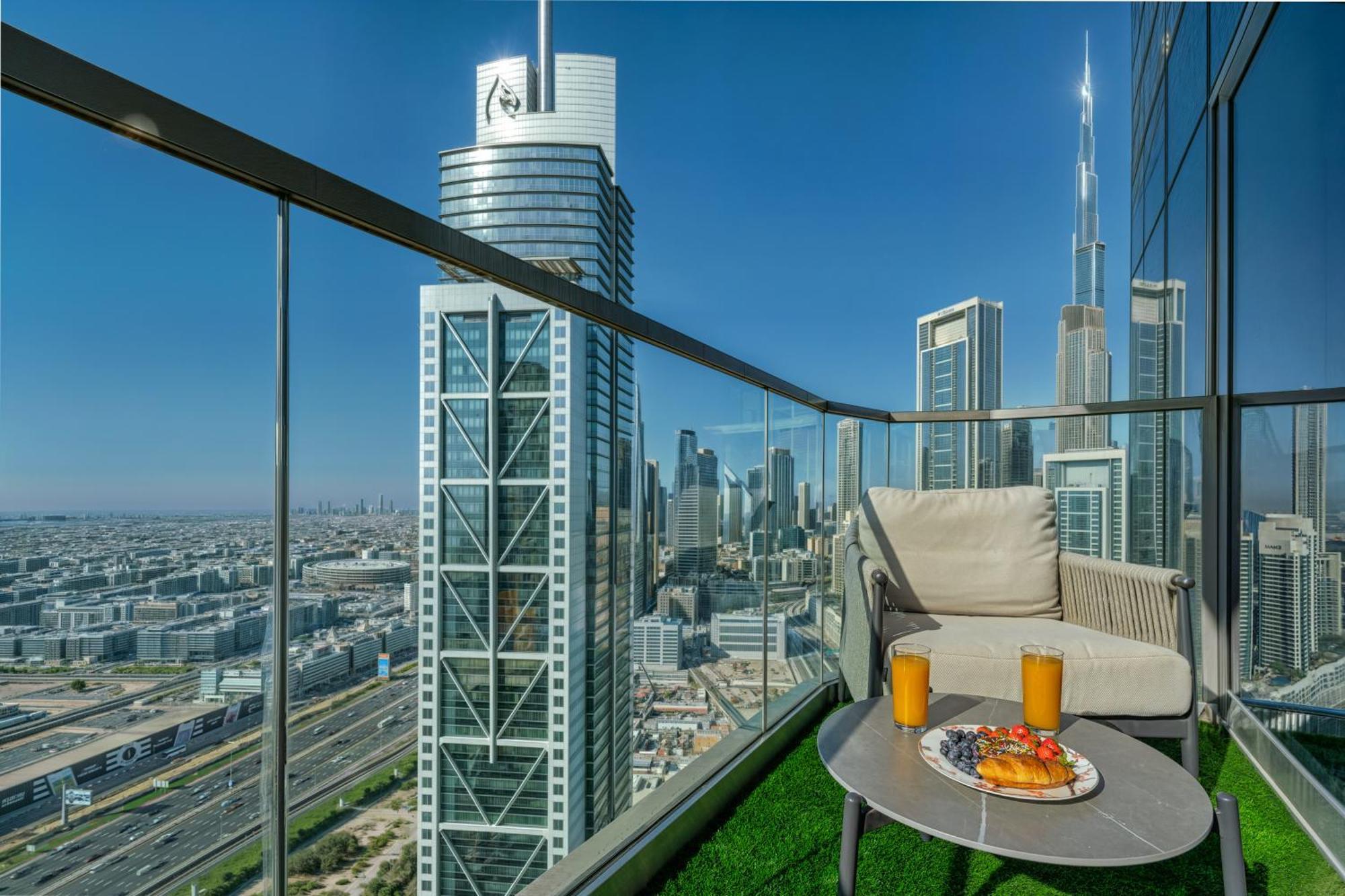 Apartament Scenic Infinity Pool With Burj Khalifa Views