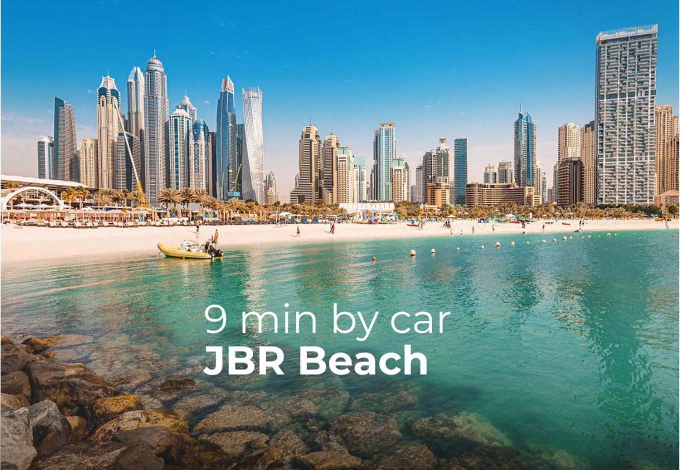 Your Private With Sea View & Crib - Palm 2br Appartement