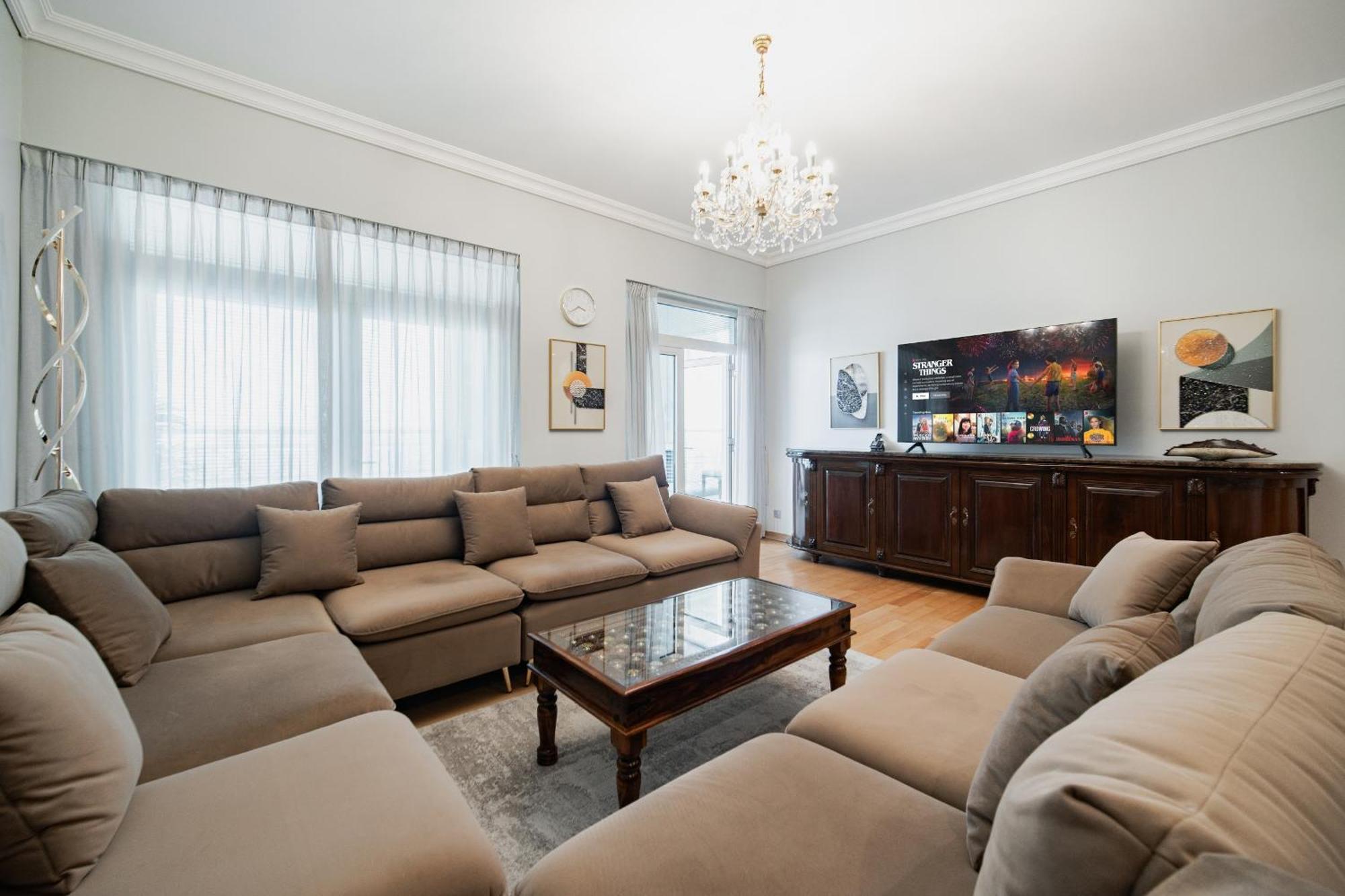 Appartement Your Private With Sea View & Crib - Palm 2br Dubaï