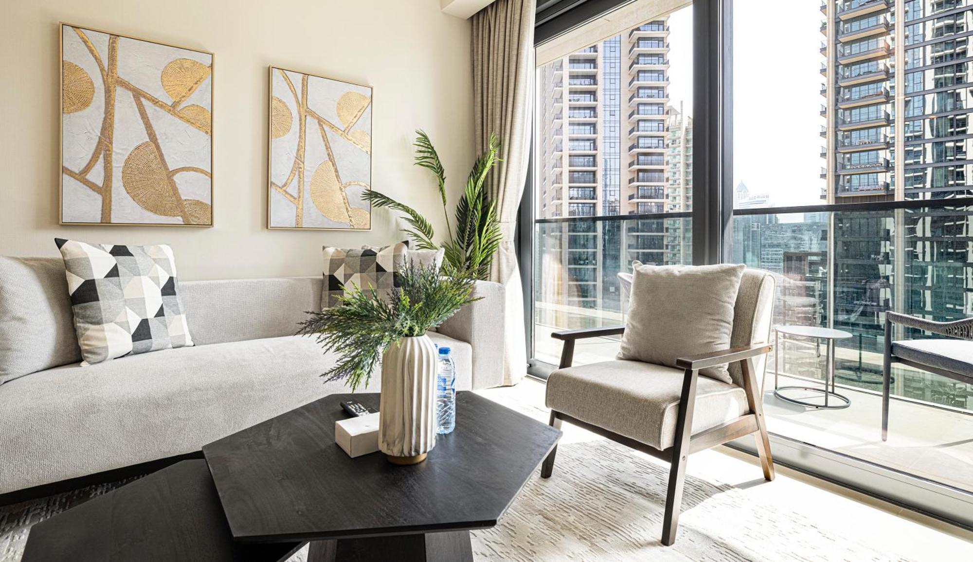 Homesgetaway -lavish 1br In Act One Downtown Apartamento *