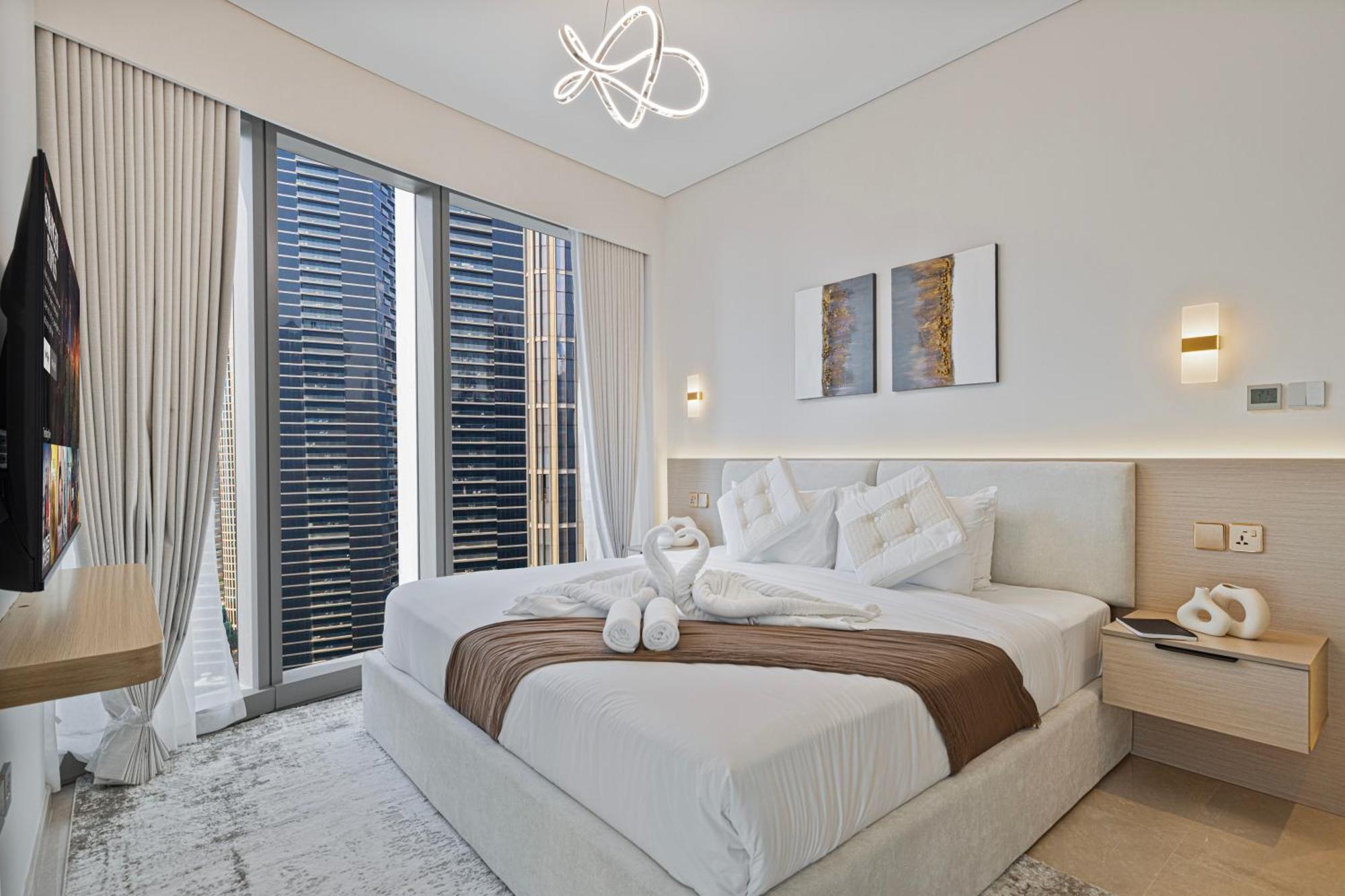 Burj View Luxury 2br In Downtown Apartemen Dubai