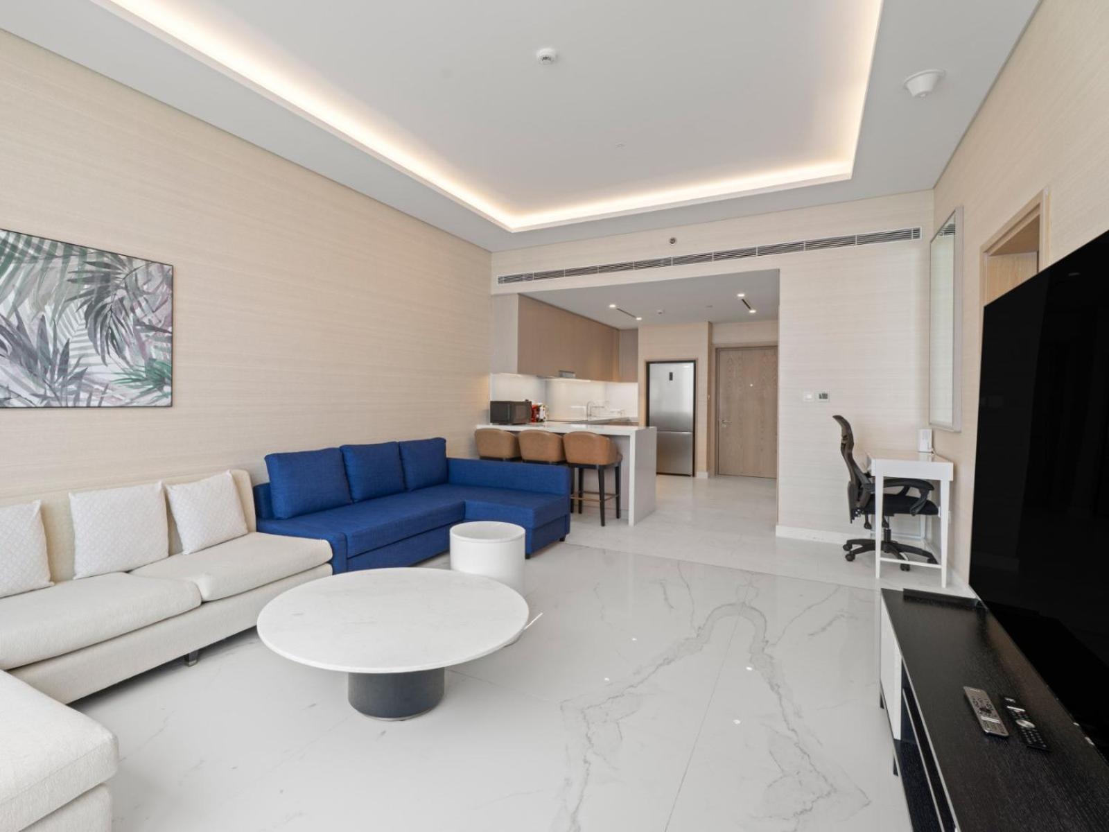 Tranquil Pearl Luxe 1br Island Retreat In The Palm Appartement *