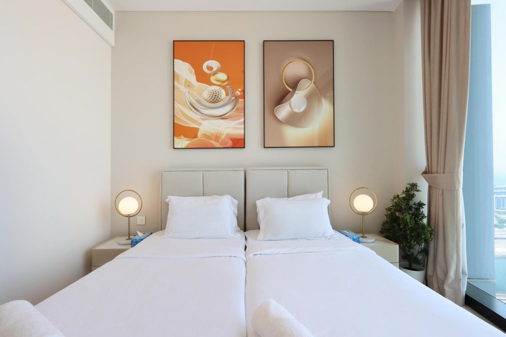 Livbnb - Lush 2Br Suite With Sea And Ain View In Address Jbr *