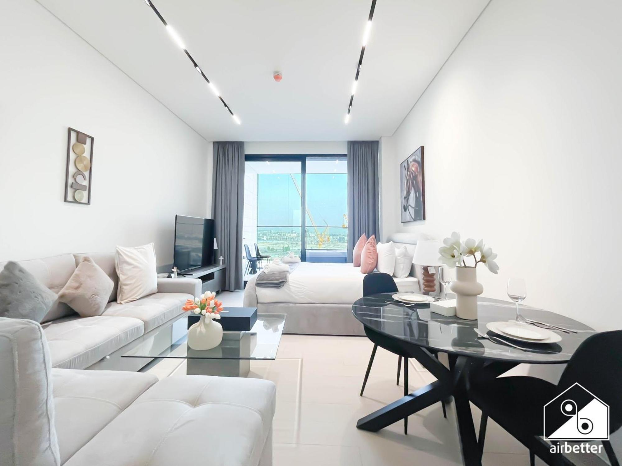 Canal View Luxury L Pool Access & Hot Tub Appartement Dubai