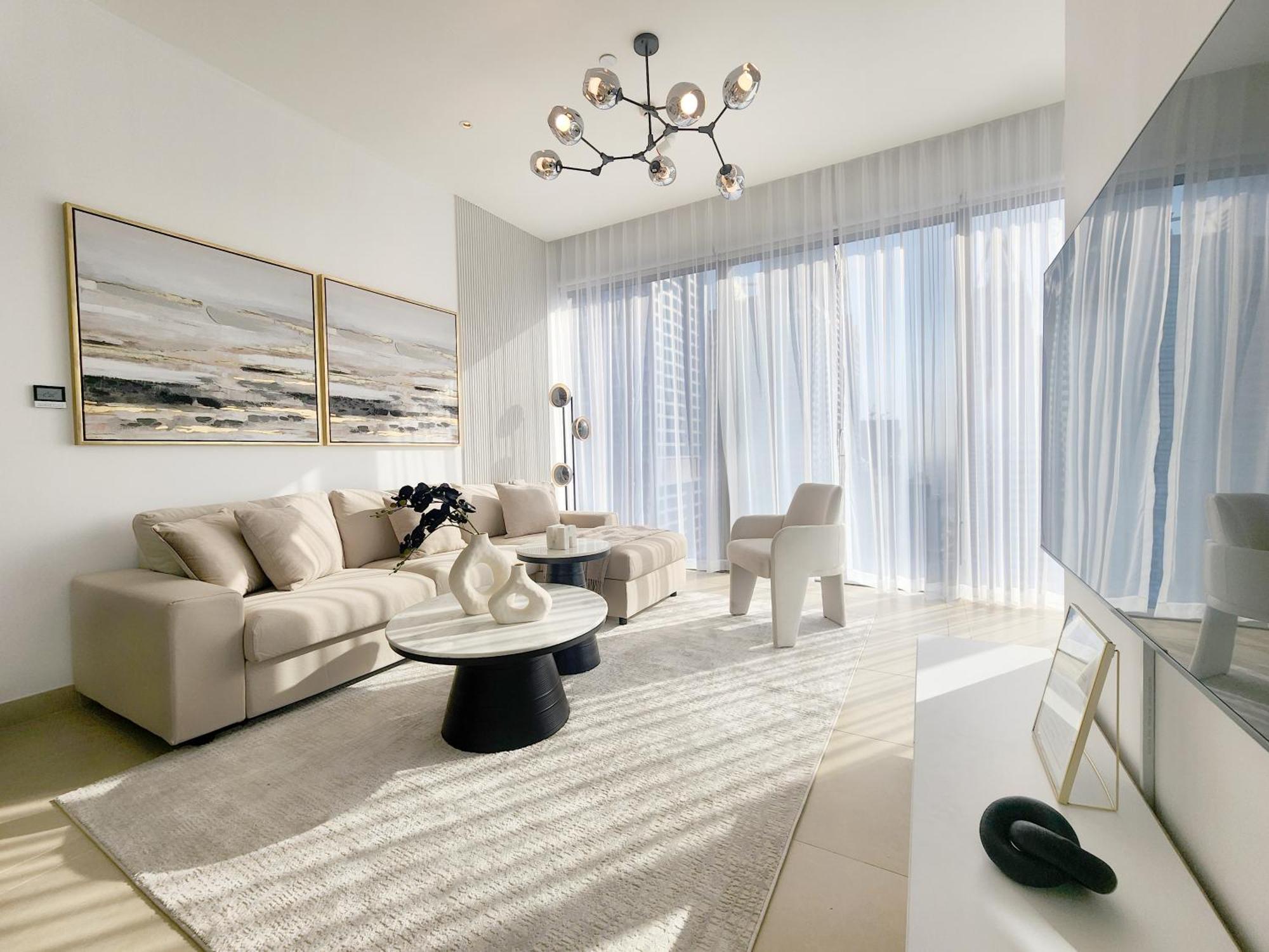 Solarte - Luxe Marina Gate - Spectacular Pools With Marina Views Apartment Dubai