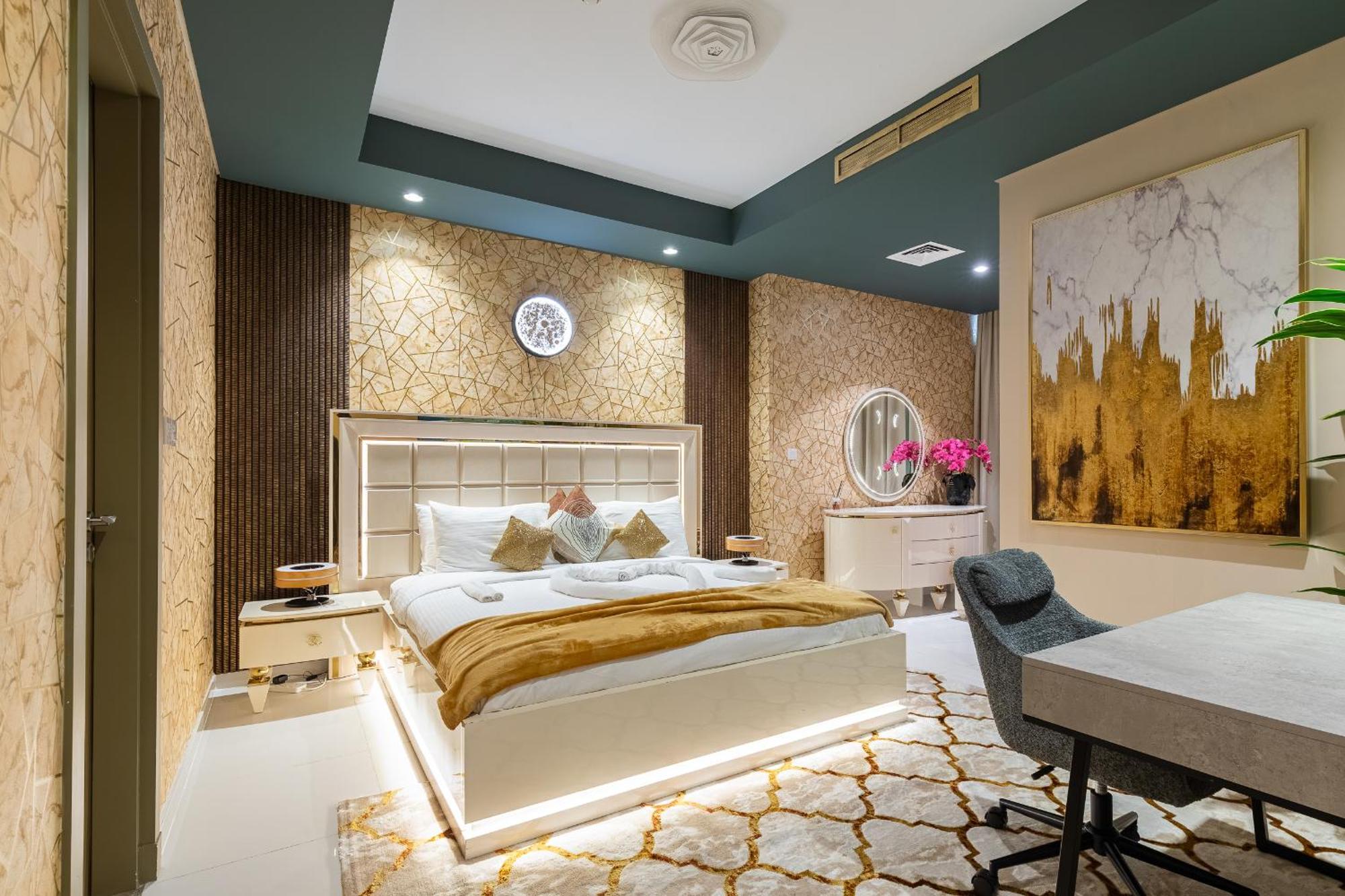 Apartamento Full Burj Khalifa View Lux 2bedroom With Rooftop Pool Location In Paramount Midtown