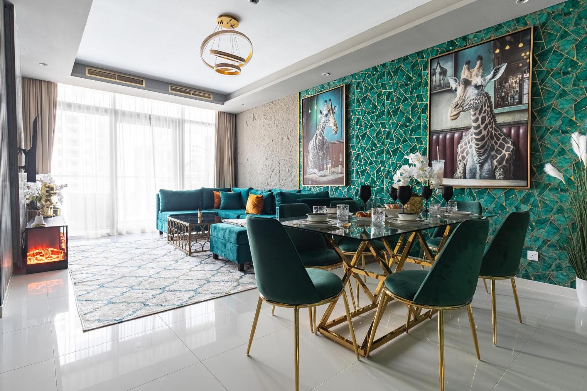 Apartamento Full Burj Khalifa View Lux 2bedroom With Rooftop Pool Location In Paramount Midtown *