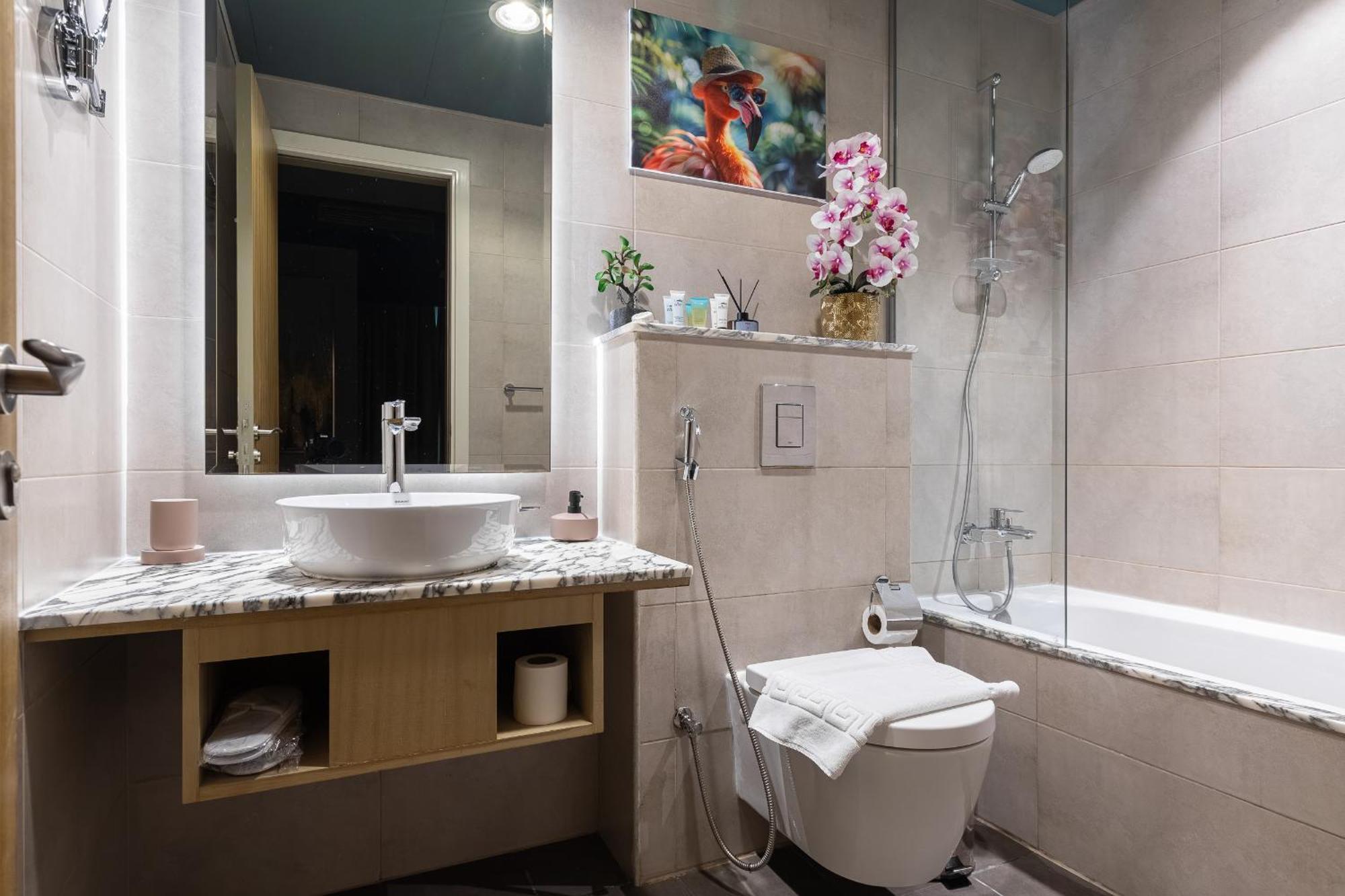 Full Burj Khalifa View Lux 2bedroom With Rooftop Pool Location In Paramount Midtown Apartamento *
